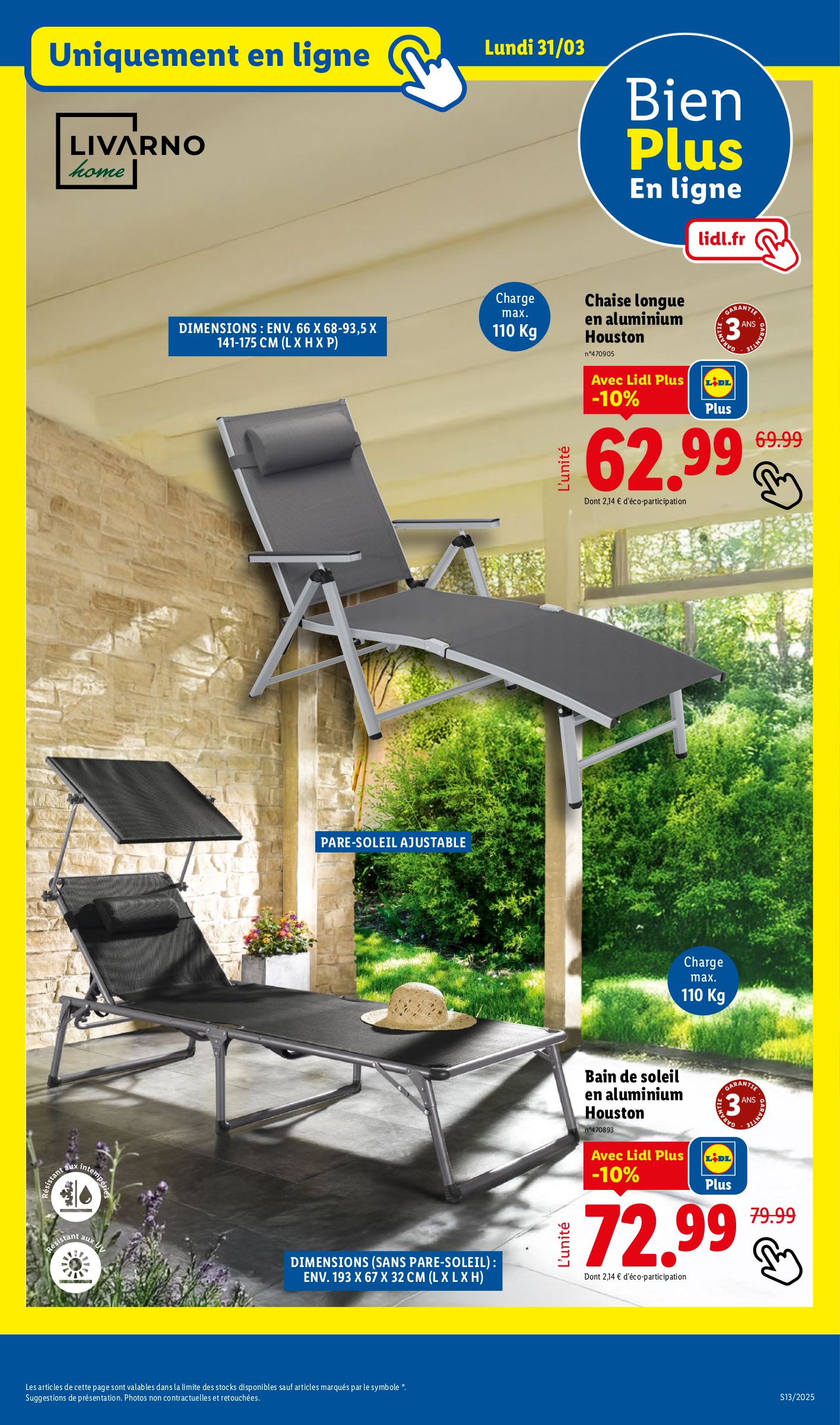 lidl - Catalogue Lidl valable dès 27/03 - 02/04 - page: 72 lidl - Catalogue Lidl valable dès 27/03 - 02/04 - page: 72