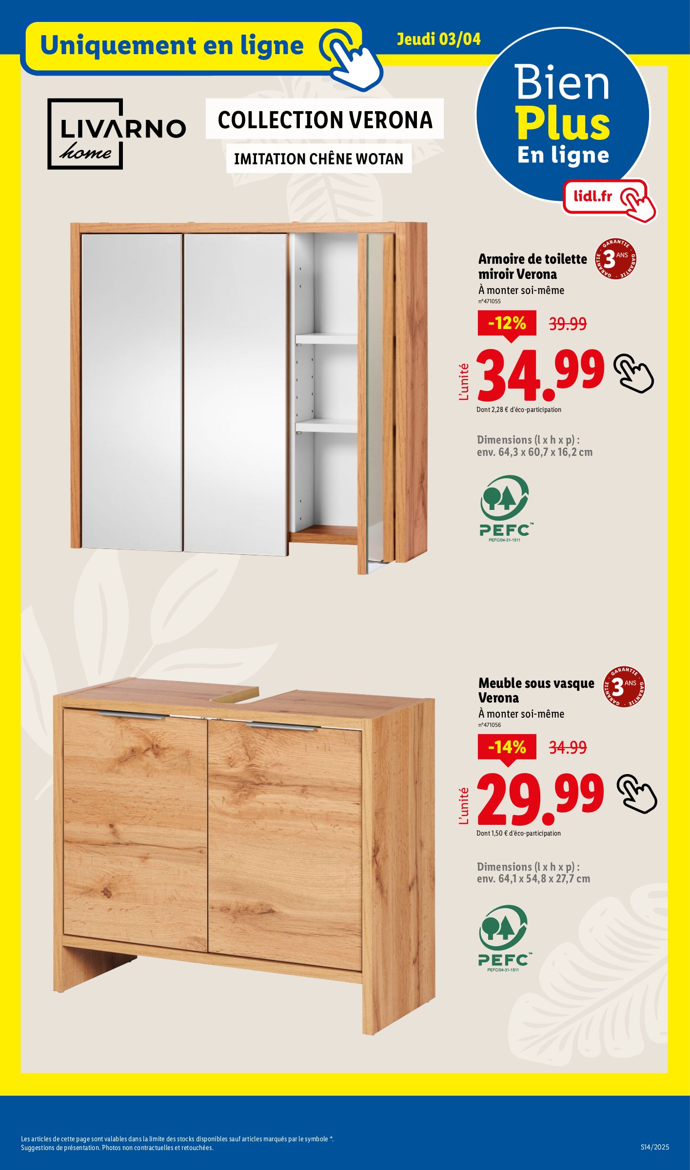 lidl - Catalogue Lidl valable dès 03/04 - 09/04 - page: 41 lidl - Catalogue Lidl valable dès 03/04 - 09/04 - page: 41
