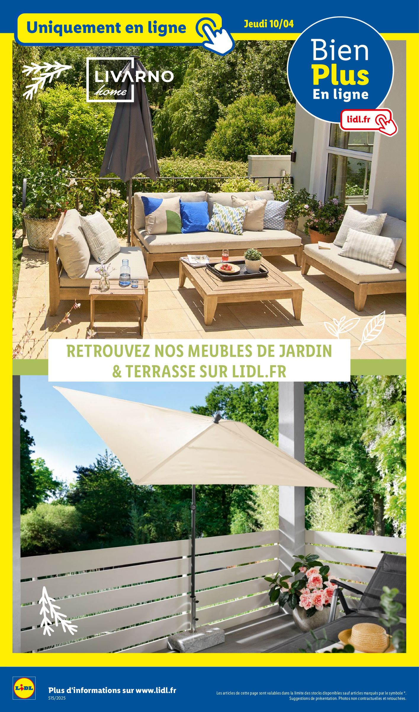 lidl - Catalogue Lidl valable dès 10/04 - 16/04 - page: 50 lidl - Catalogue Lidl valable dès 10/04 - 16/04 - page: 50