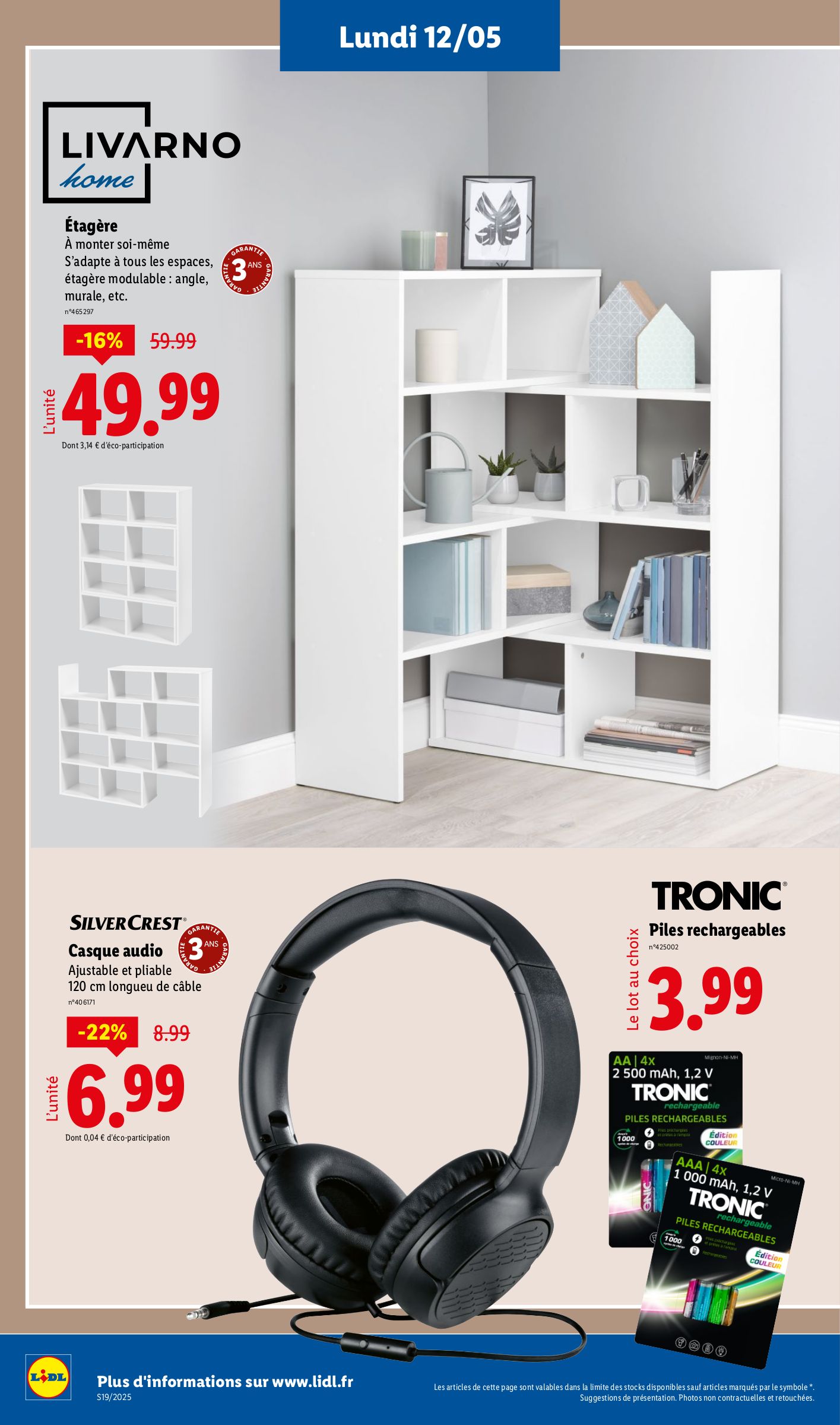 lidl - Catalogue Lidl valable dès 08/05 - 14/05 - page: 64 lidl - Catalogue Lidl valable dès 08/05 - 14/05 - page: 64
