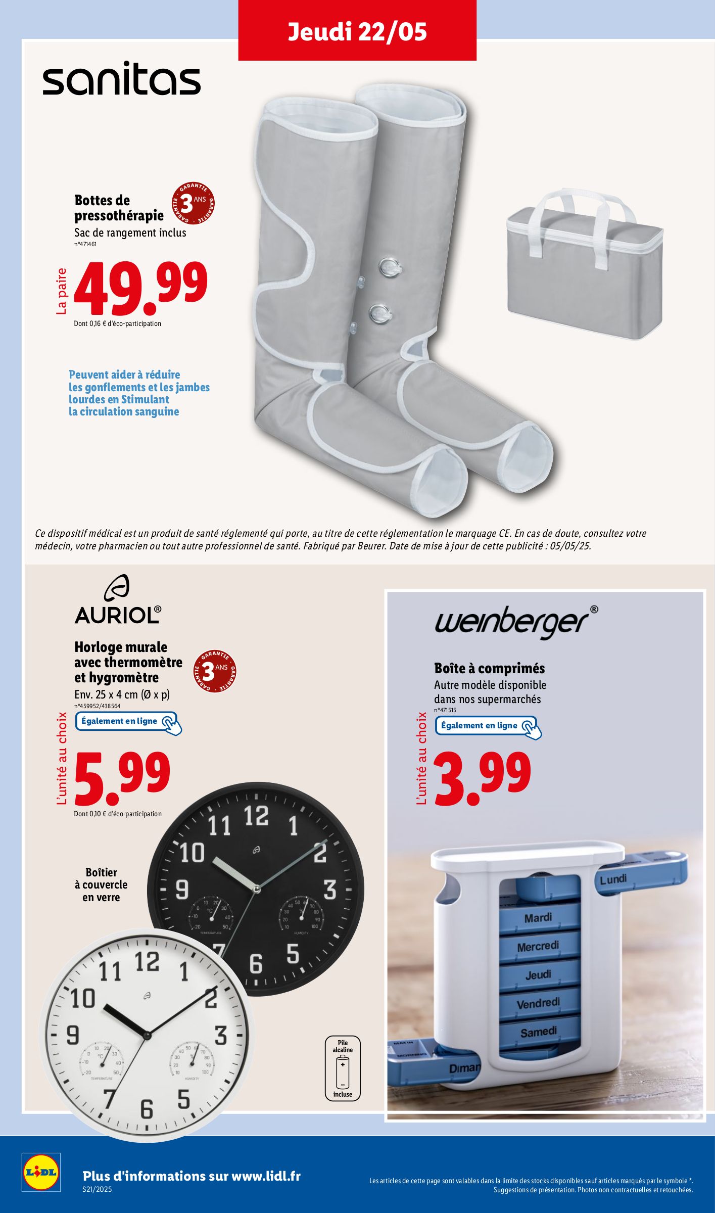 lidl - Catalogue Lidl valable dès 22/05 - 28/05 - page: 46