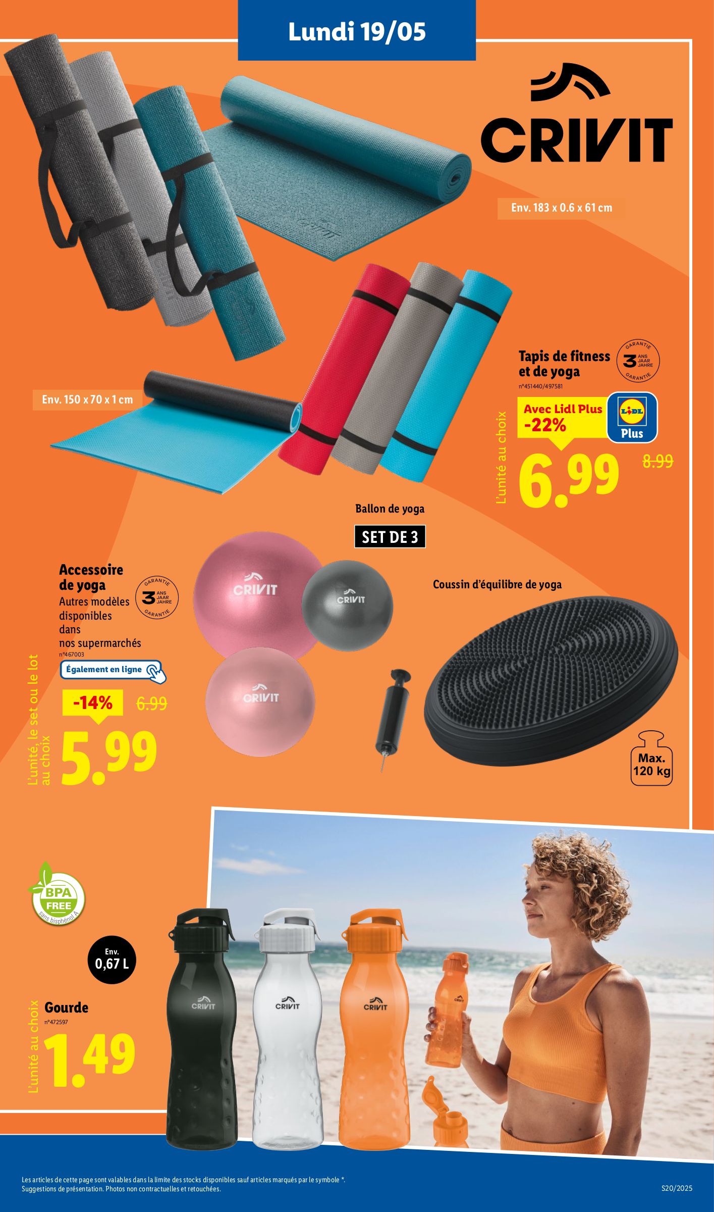 lidl - Catalogue Lidl - Les bonnes affaires de la semaine valable dès 19/05 - 22/05 - page: 9 lidl - Catalogue Lidl - Les bonnes affaires de la semaine valable dès 19/05 - 22/05 - page: 9