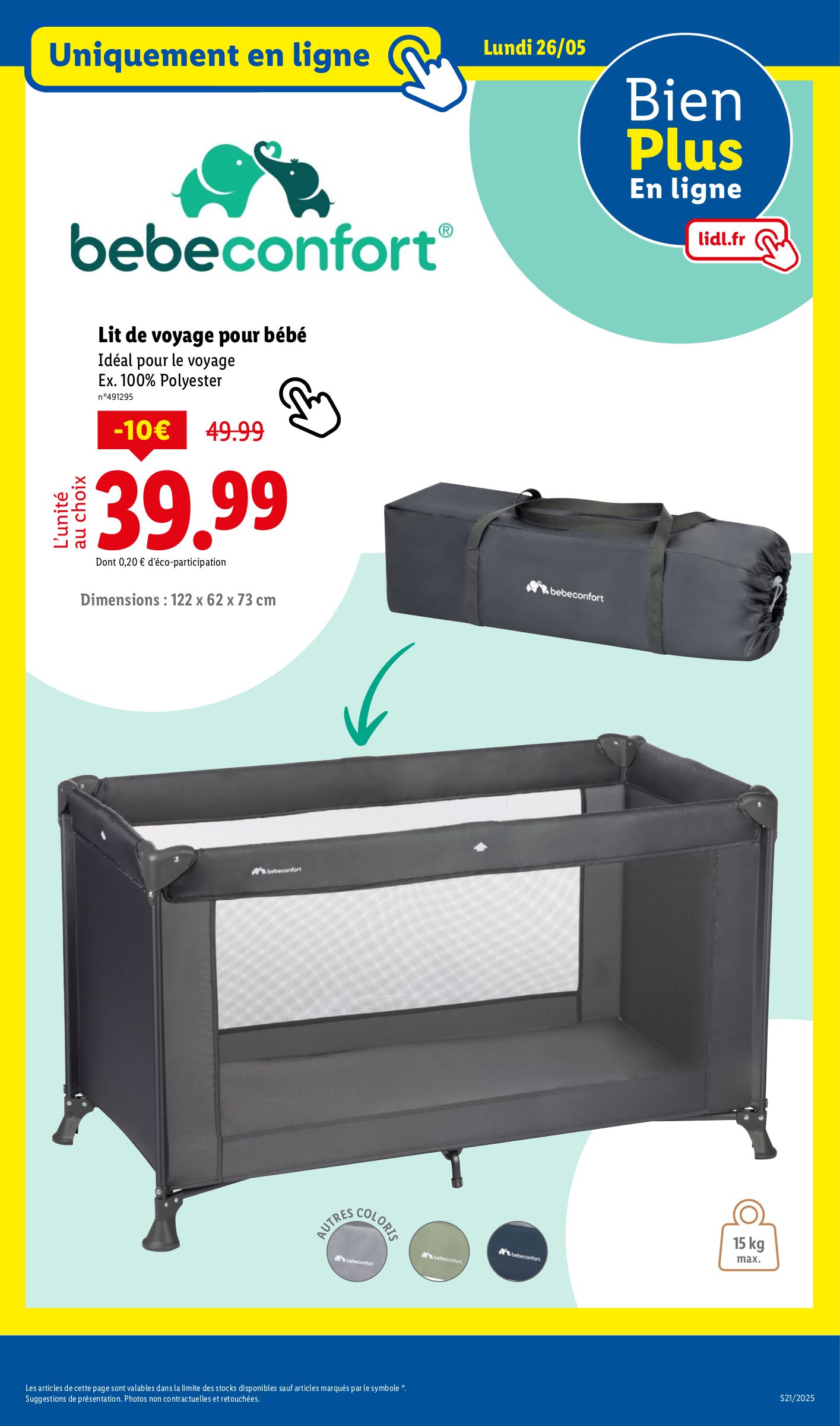 lidl - Catalogue Lidl - Les bonnes affaires de la semaine valable dès 22/05 - 26/05 - page: 45