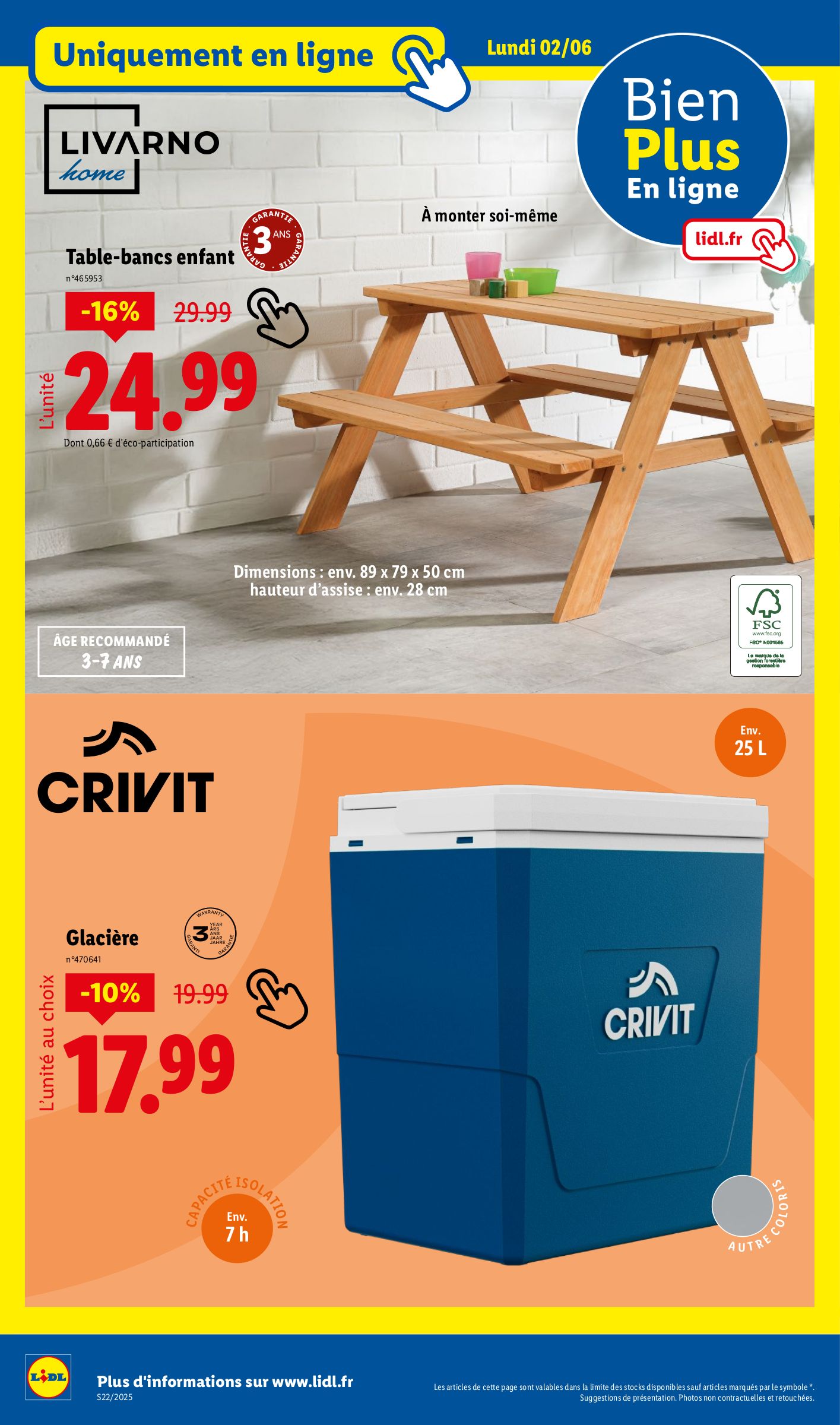 lidl - Catalogue Lidl valable dès 29/05 - 04/06 - page: 82