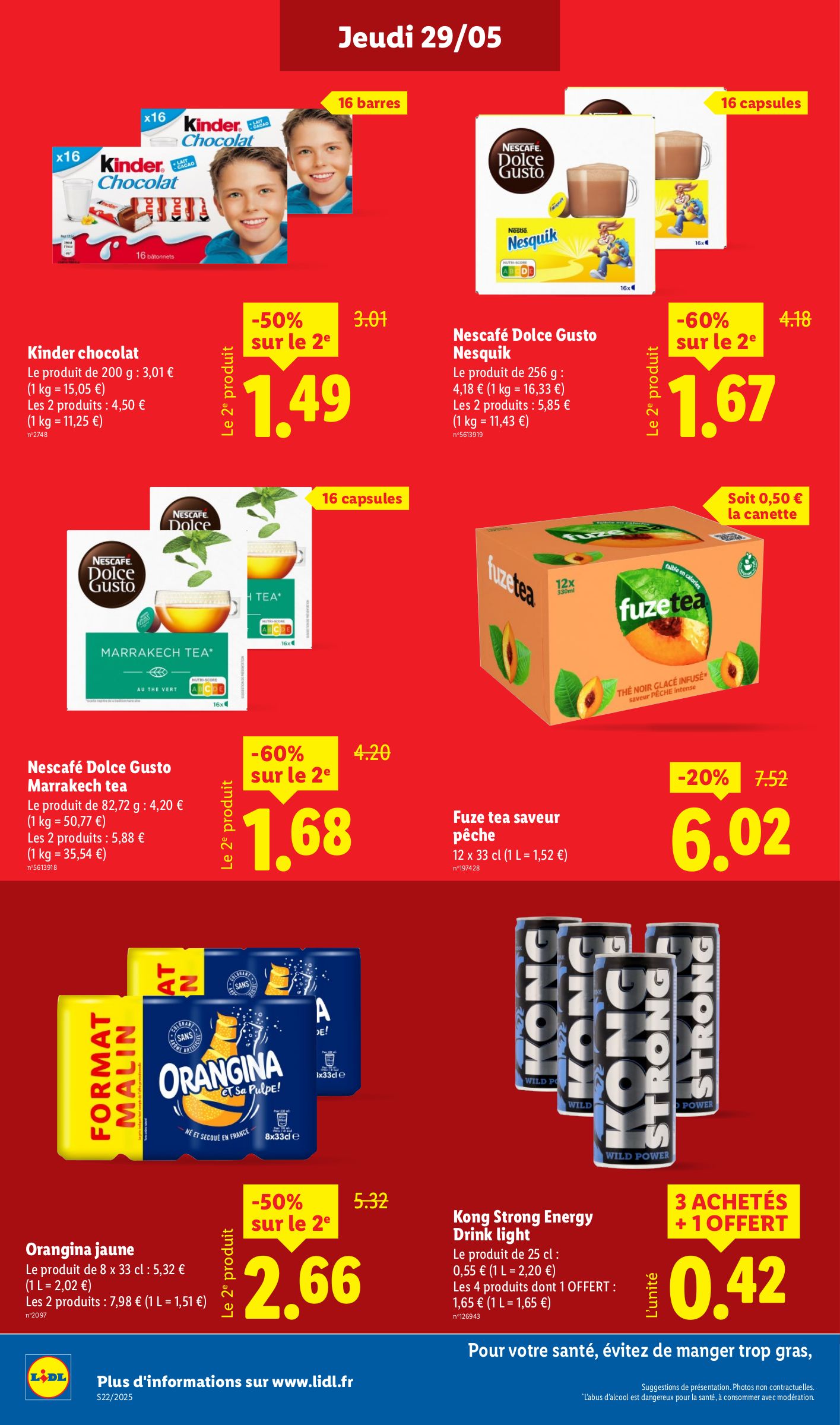 lidl - Catalogue Lidl valable dès 29/05 - 04/06 - page: 14