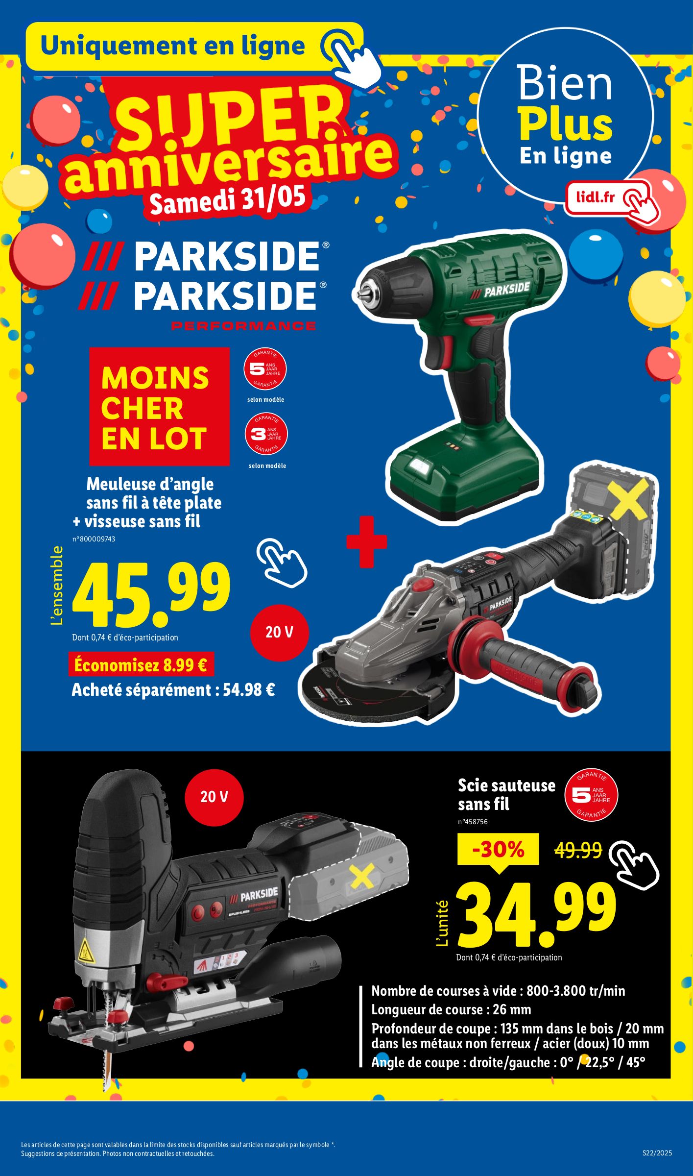 lidl - Catalogue Lidl - Les bonnes affaires de la semaine valable dès 29/05 - 02/06 - page: 25 lidl - Catalogue Lidl - Les bonnes affaires de la semaine valable dès 29/05 - 02/06 - page: 25
