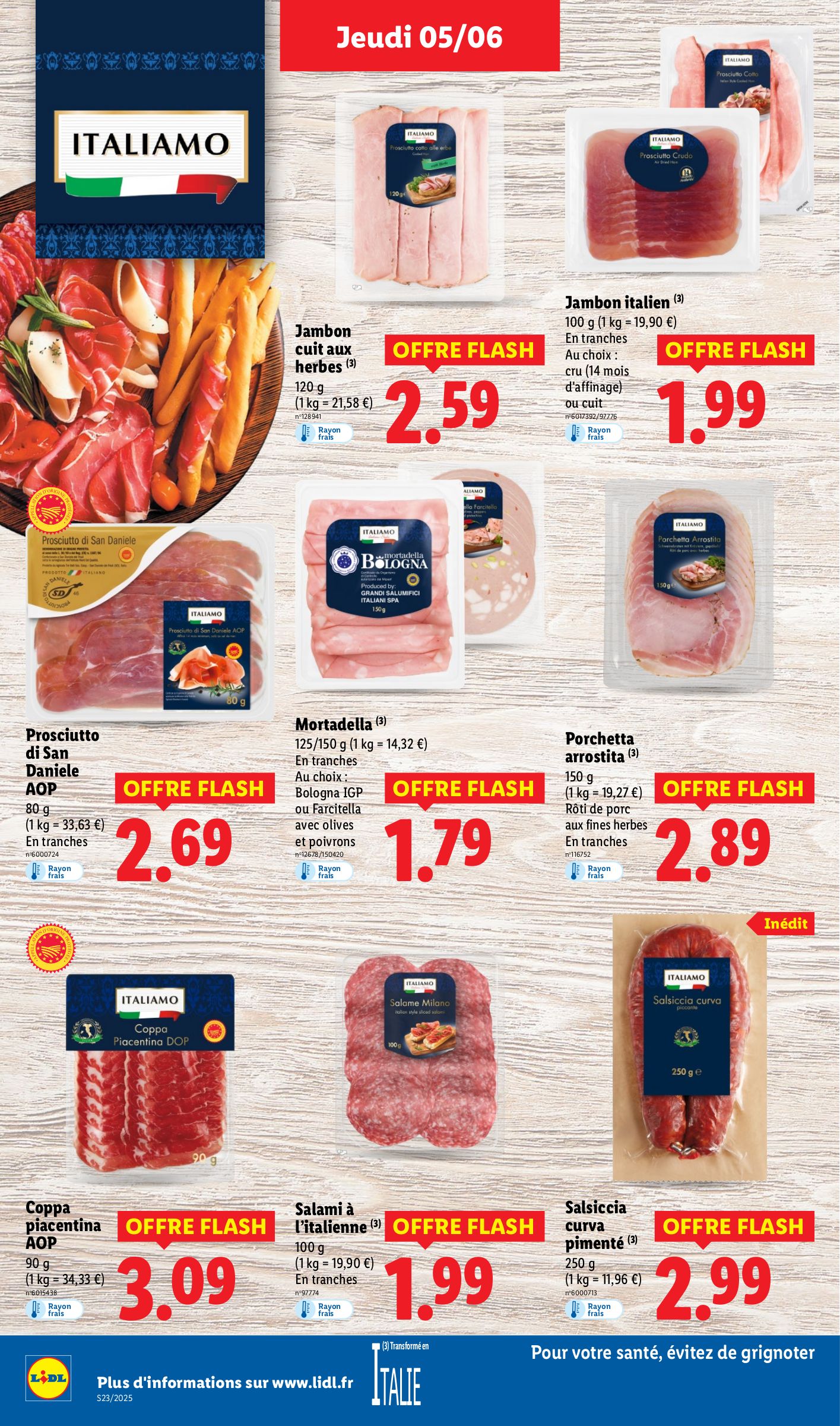 lidl - Catalogue Lidl - Les promos de la semaine valable dès 05/06 - 11/06 - page: 20