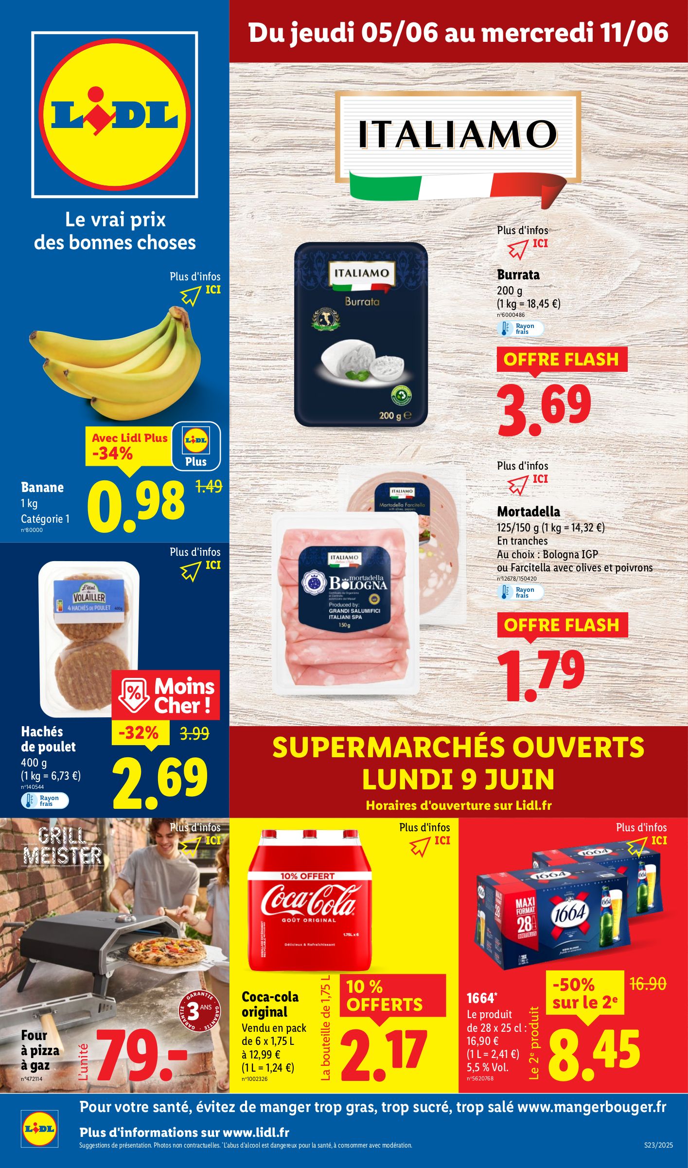 lidl - Catalogue Lidl - Les promos de la semaine valable dès 05/06 - 11/06