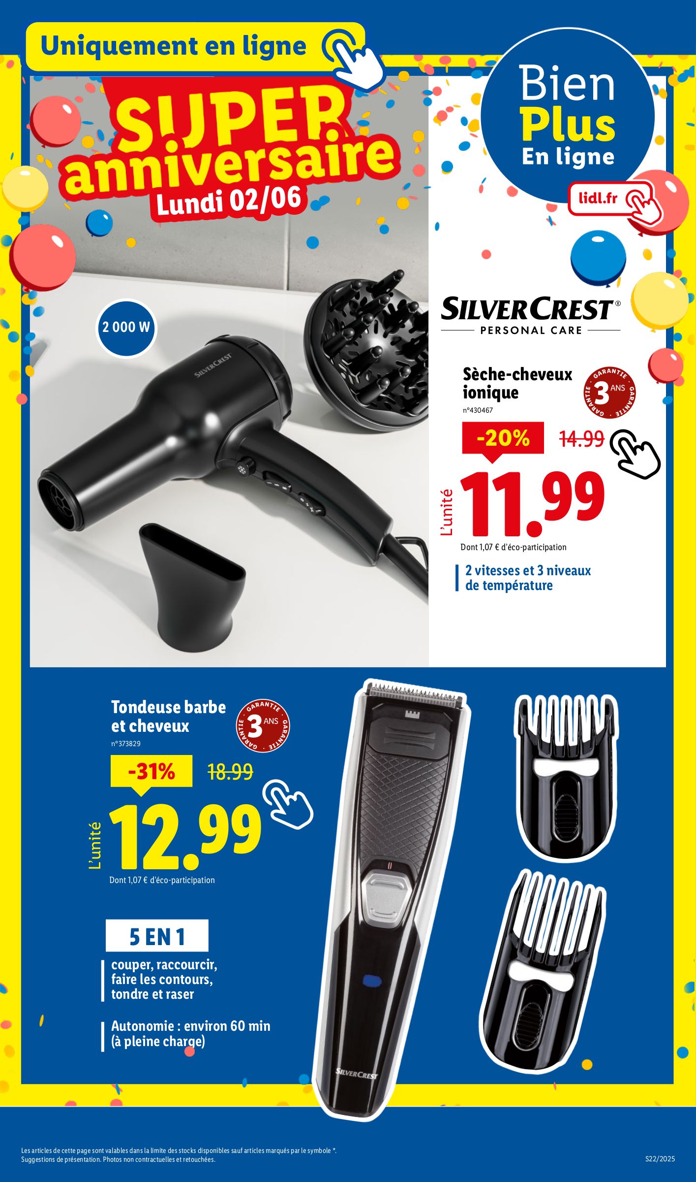 lidl - Catalogue Lidl - Les bonnes affaires de la semaine valable dès 02/06 - 05/06 - page: 25 lidl - Catalogue Lidl - Les bonnes affaires de la semaine valable dès 02/06 - 05/06 - page: 25