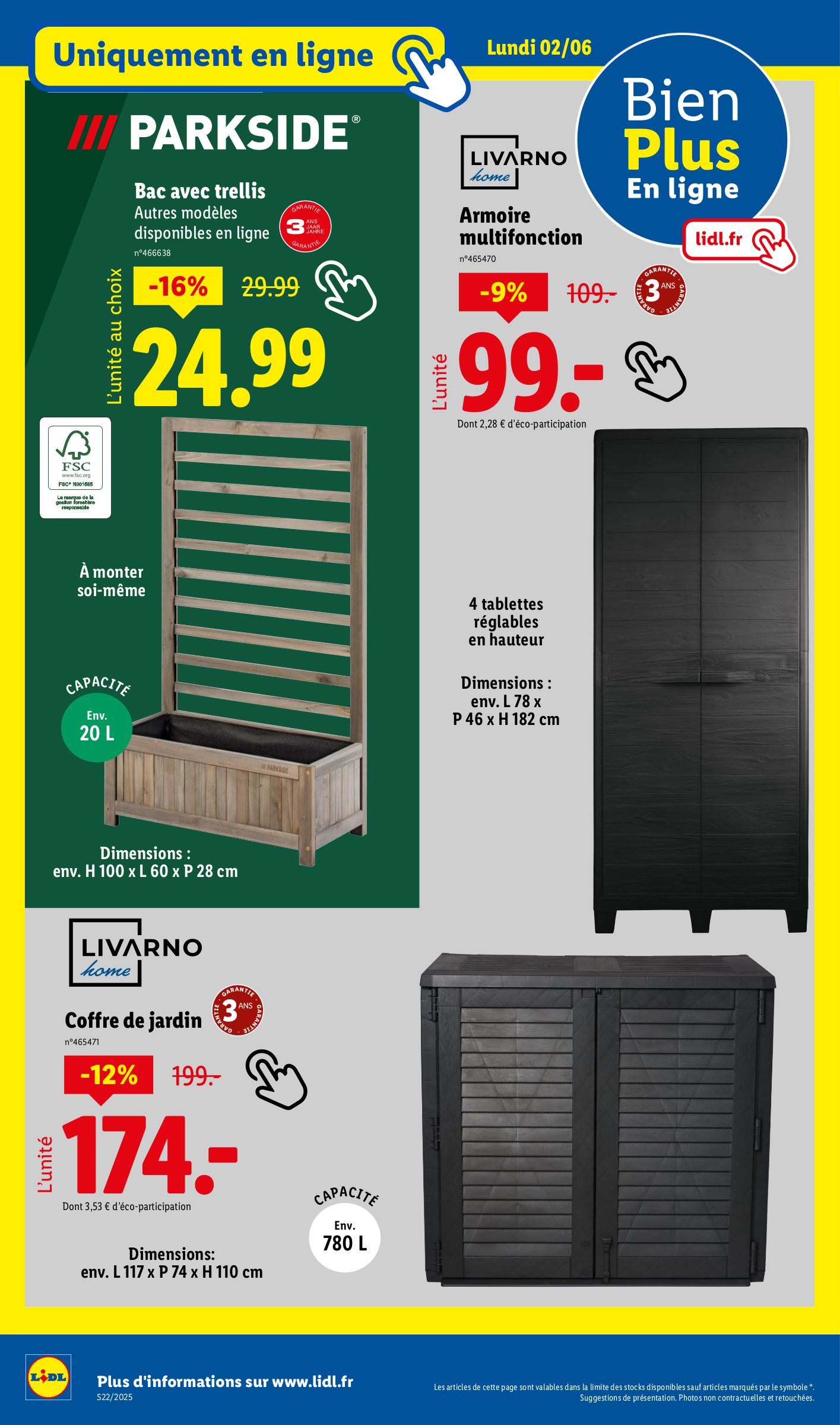 lidl - Catalogue Lidl - Les bonnes affaires de la semaine valable dès 02/06 - 05/06 - page: 18 lidl - Catalogue Lidl - Les bonnes affaires de la semaine valable dès 02/06 - 05/06 - page: 18