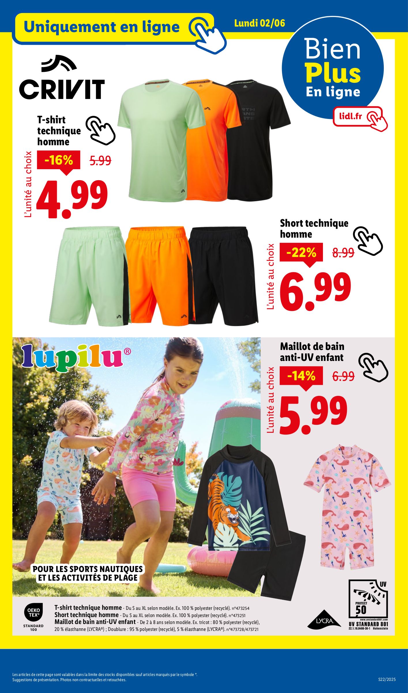 lidl - Catalogue Lidl - Les bonnes affaires de la semaine valable dès 02/06 - 05/06 - page: 21 lidl - Catalogue Lidl - Les bonnes affaires de la semaine valable dès 02/06 - 05/06 - page: 21