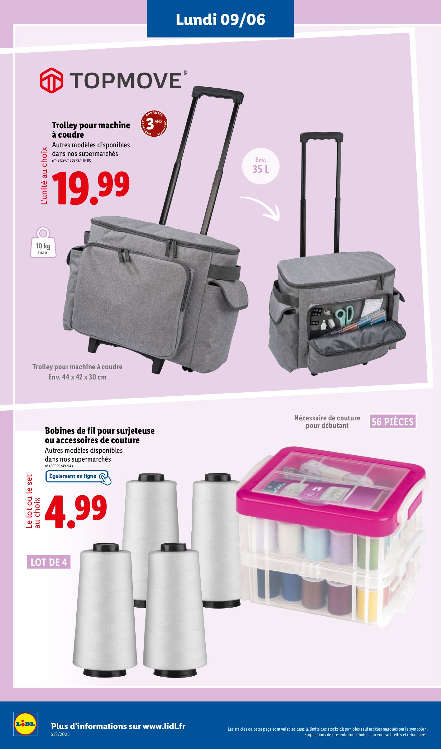 lidl - Catalogue Lidl - Les bonnes affaires de la semaine valable du 05/06 au 09/06 - page: 40