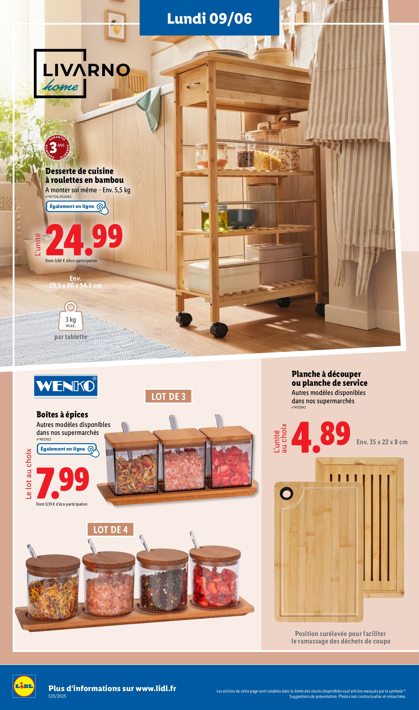 lidl - Catalogue Lidl - Les bonnes affaires de la semaine valable du 05/06 au 09/06 - page: 26