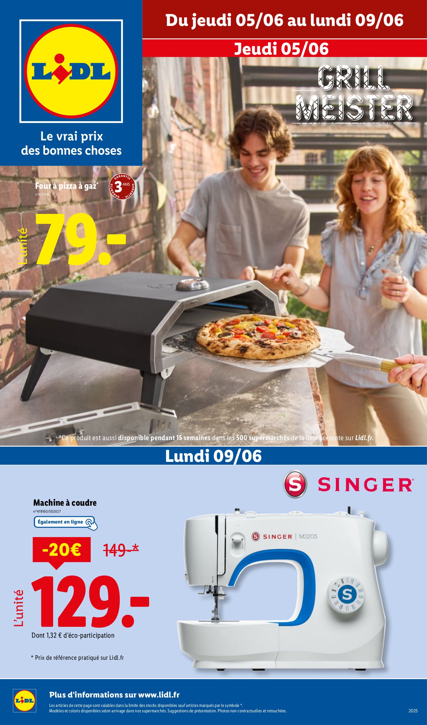 lidl - Catalogue Lidl - Les bonnes affaires de la semaine valable du 05/06 au 09/06