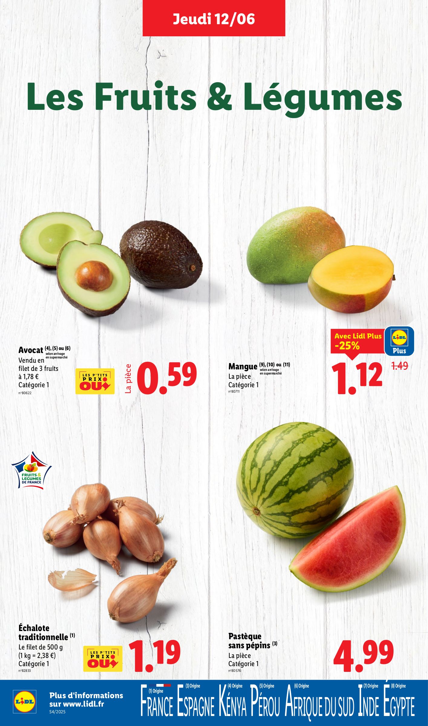 lidl - Catalogue Lidl valable du 12/06 au 18/06 - page: 4 lidl - Catalogue Lidl valable du 12/06 au 18/06 - page: 4