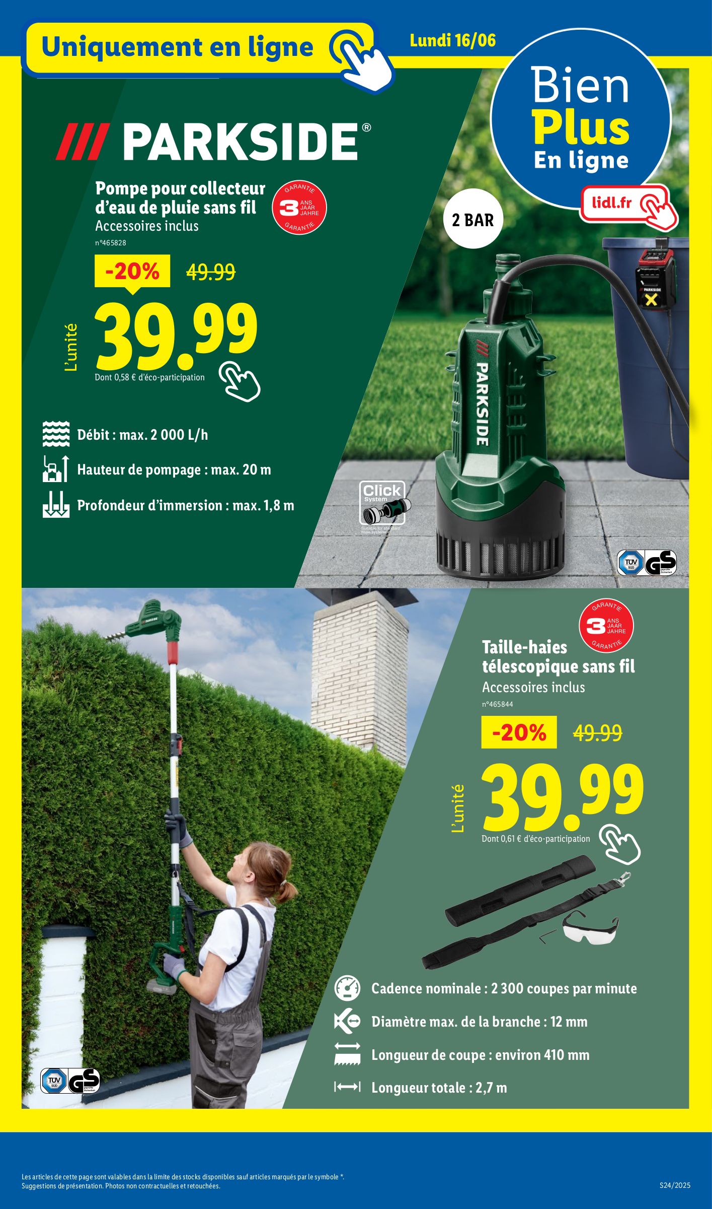 lidl - Catalogue Lidl - Les bonnes affaires de la semaine valable du 12/06 au 16/06 - page: 39 lidl - Catalogue Lidl - Les bonnes affaires de la semaine valable du 12/06 au 16/06 - page: 39