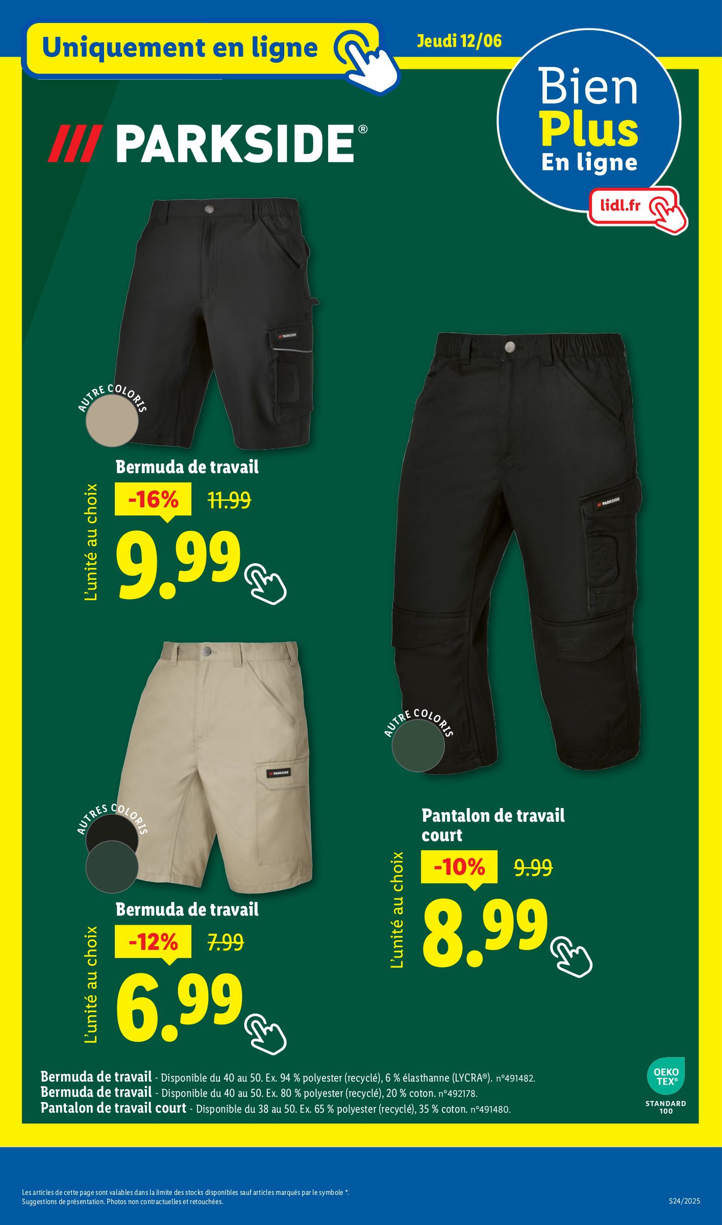 lidl - Catalogue Lidl - Les bonnes affaires de la semaine valable du 12/06 au 16/06 - page: 13 lidl - Catalogue Lidl - Les bonnes affaires de la semaine valable du 12/06 au 16/06 - page: 13