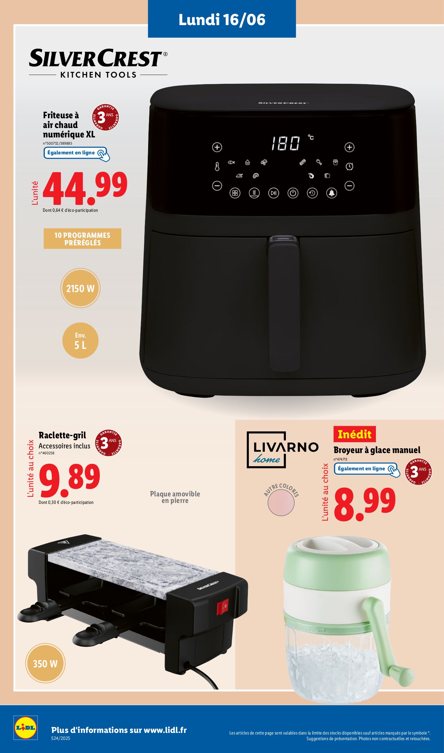 lidl - Catalogue Lidl - Les bonnes affaires de la semaine valable du 12/06 au 16/06 - page: 32 lidl - Catalogue Lidl - Les bonnes affaires de la semaine valable du 12/06 au 16/06 - page: 32