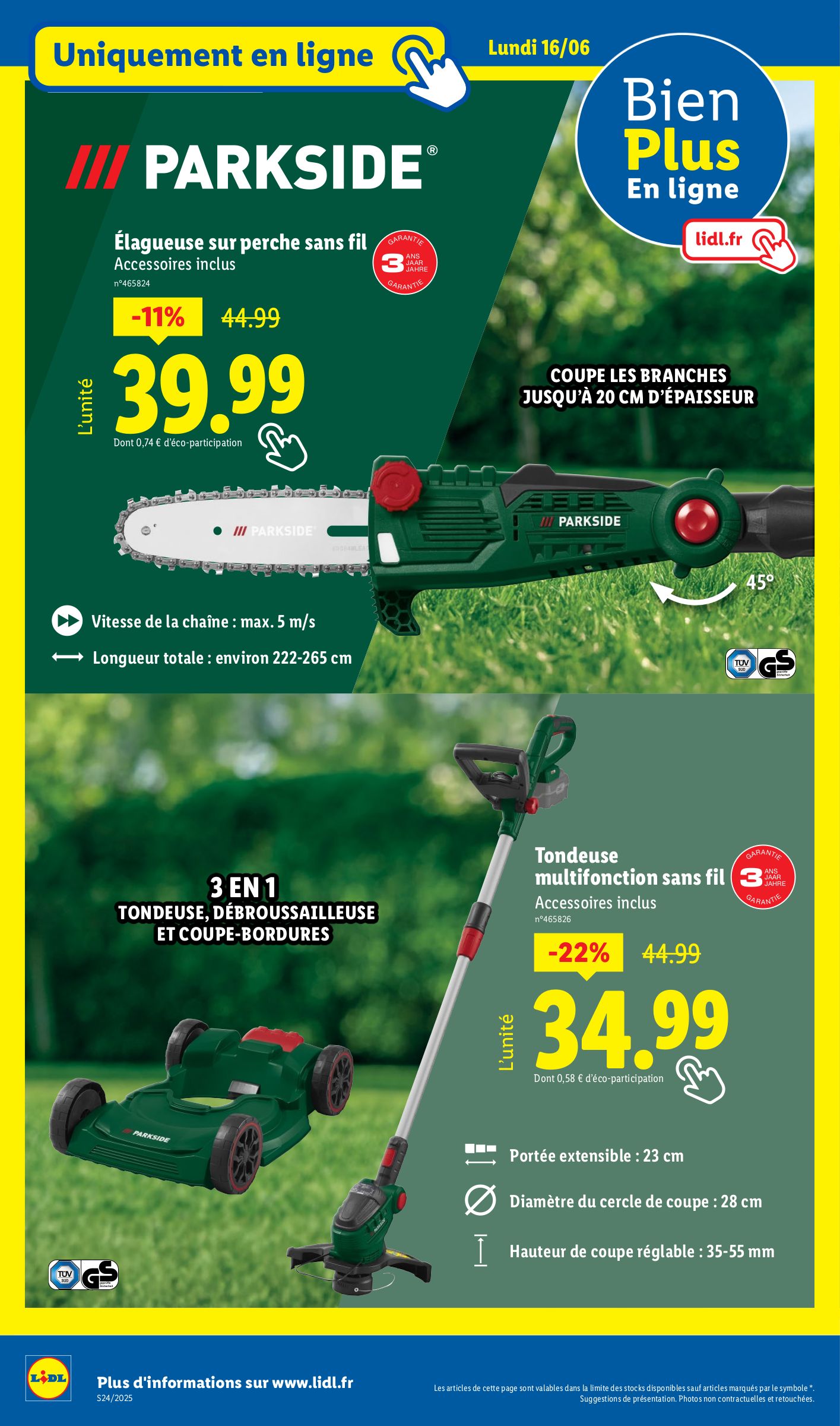 lidl - Catalogue Lidl - Les bonnes affaires de la semaine valable du 12/06 au 16/06 - page: 38 lidl - Catalogue Lidl - Les bonnes affaires de la semaine valable du 12/06 au 16/06 - page: 38