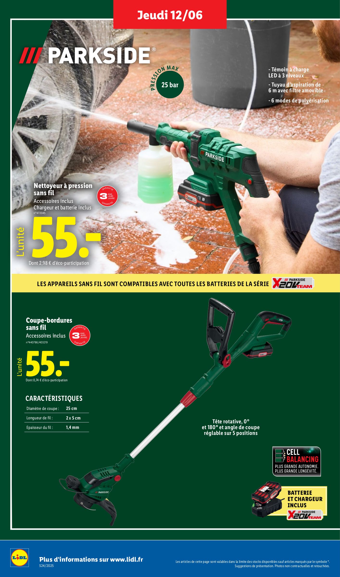 lidl - Catalogue Lidl - Les bonnes affaires de la semaine valable du 12/06 au 16/06 - page: 8 lidl - Catalogue Lidl - Les bonnes affaires de la semaine valable du 12/06 au 16/06 - page: 8