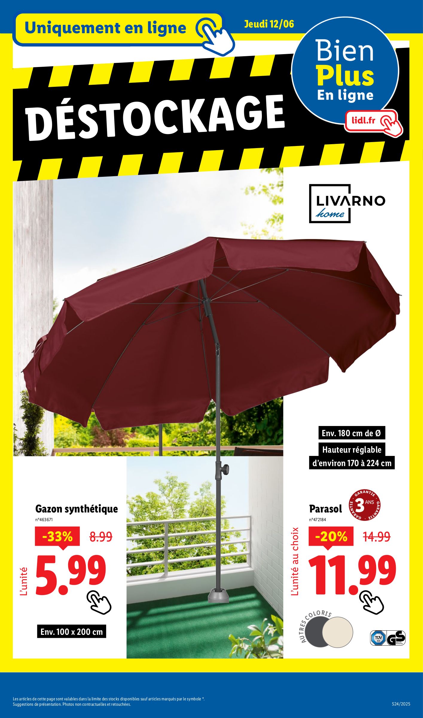 lidl - Catalogue Lidl - Les bonnes affaires de la semaine valable du 12/06 au 16/06 - page: 15 lidl - Catalogue Lidl - Les bonnes affaires de la semaine valable du 12/06 au 16/06 - page: 15