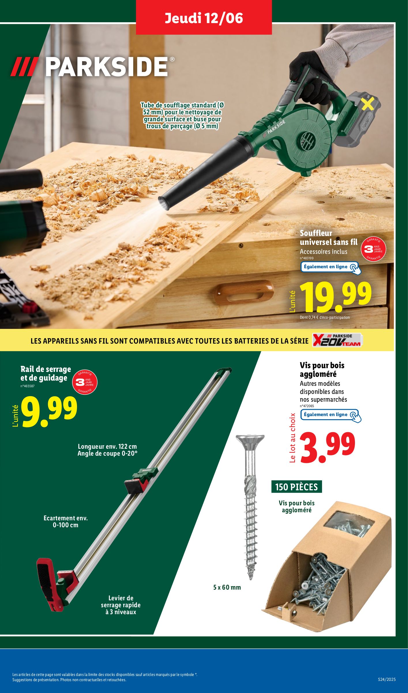 lidl - Catalogue Lidl - Les bonnes affaires de la semaine valable du 12/06 au 16/06 - page: 9 lidl - Catalogue Lidl - Les bonnes affaires de la semaine valable du 12/06 au 16/06 - page: 9