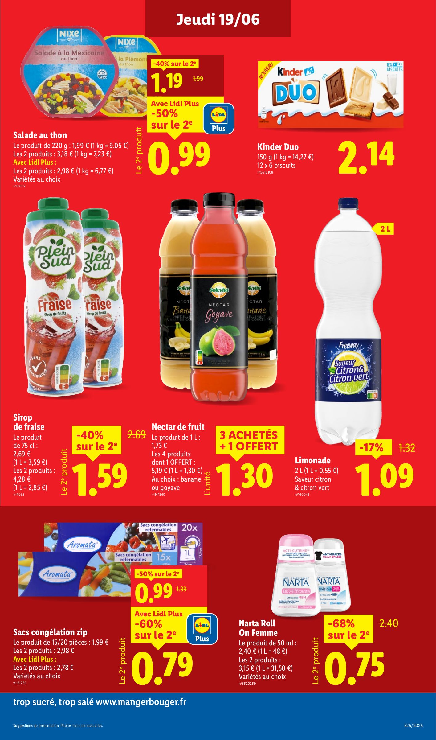 lidl - Catalogue Lidl valable du 19/06 au 25/06 - page: 11