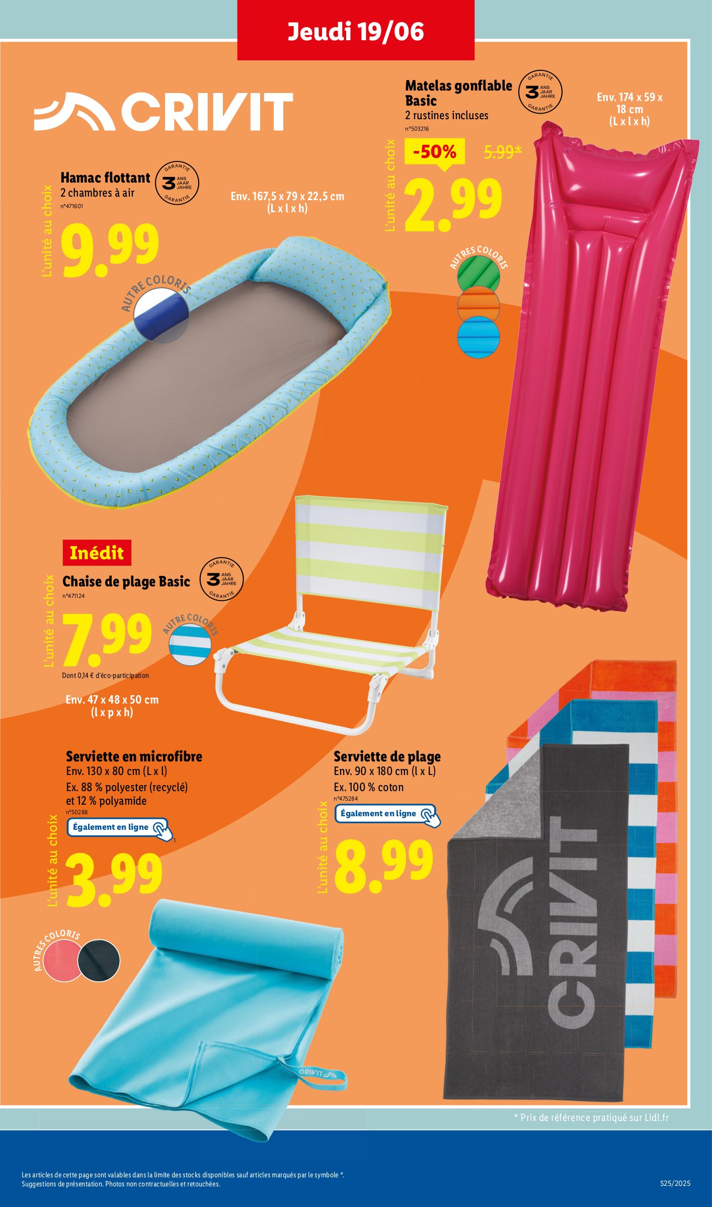 lidl - Catalogue Lidl valable du 19/06 au 25/06 - page: 35