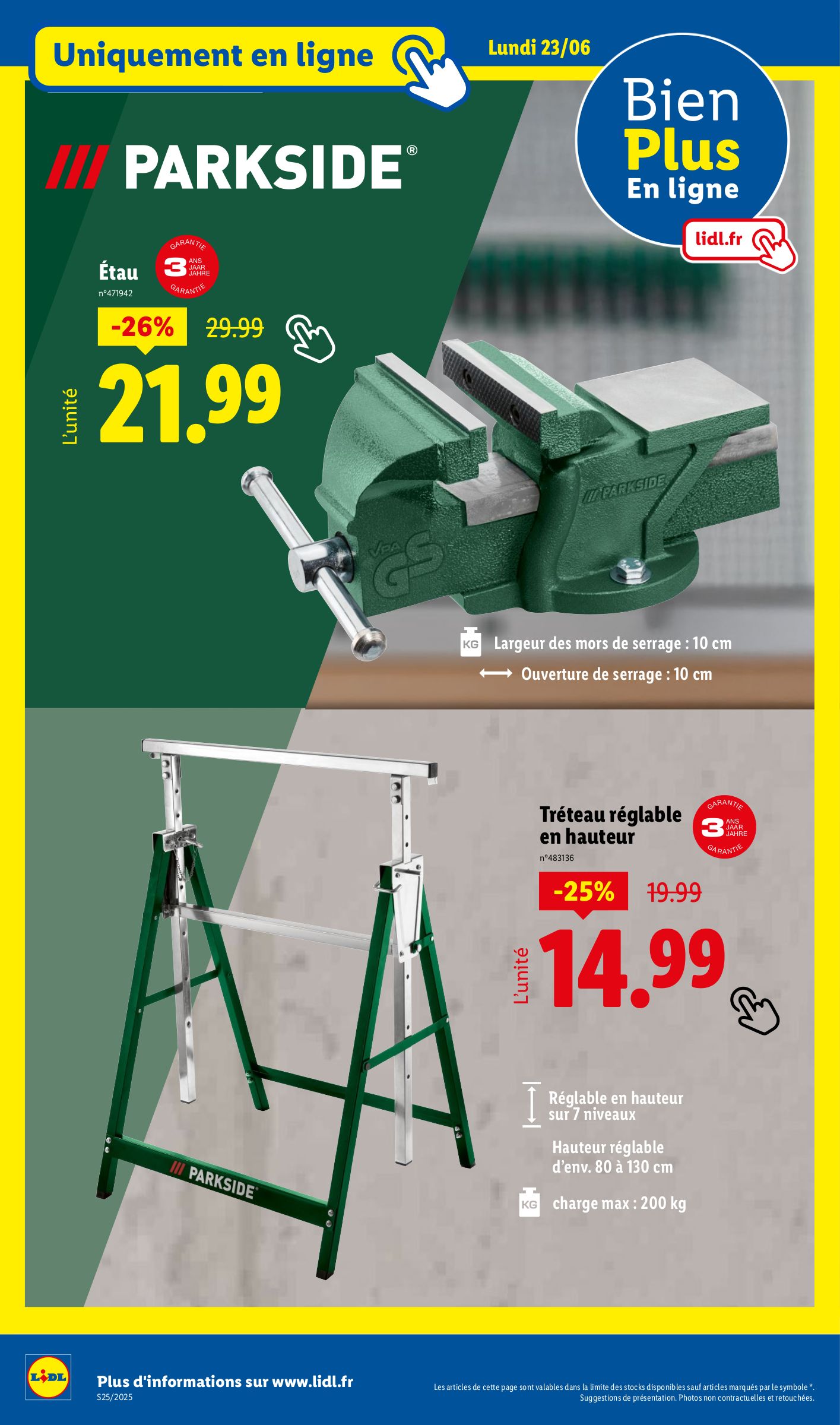 lidl - Catalogue Lidl valable du 19/06 au 25/06 - page: 66