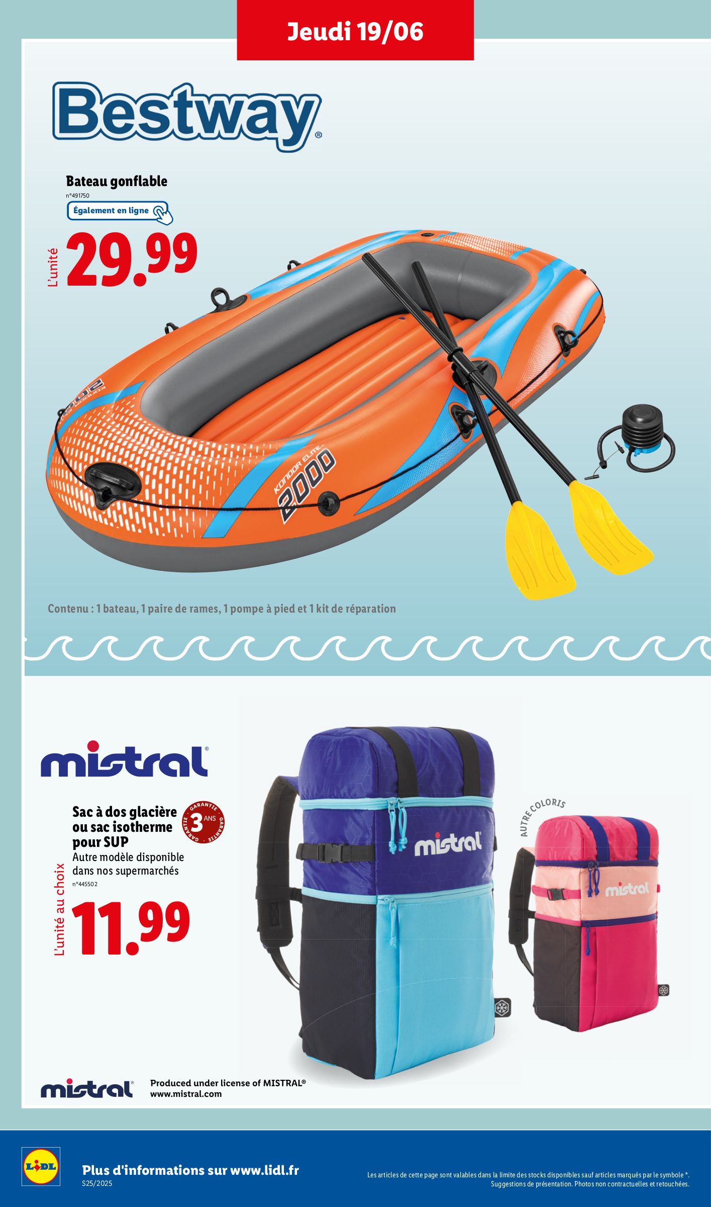 lidl - Catalogue Lidl valable du 19/06 au 25/06 - page: 32