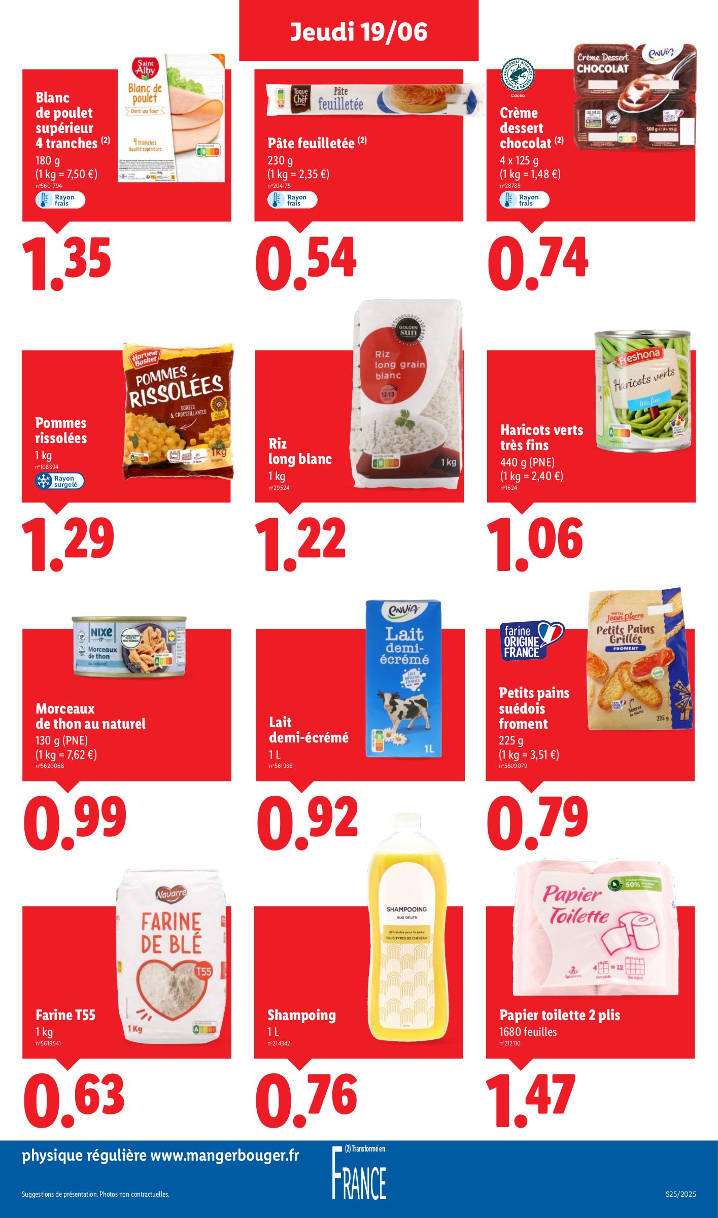 lidl - Catalogue Lidl valable du 19/06 au 25/06 - page: 13