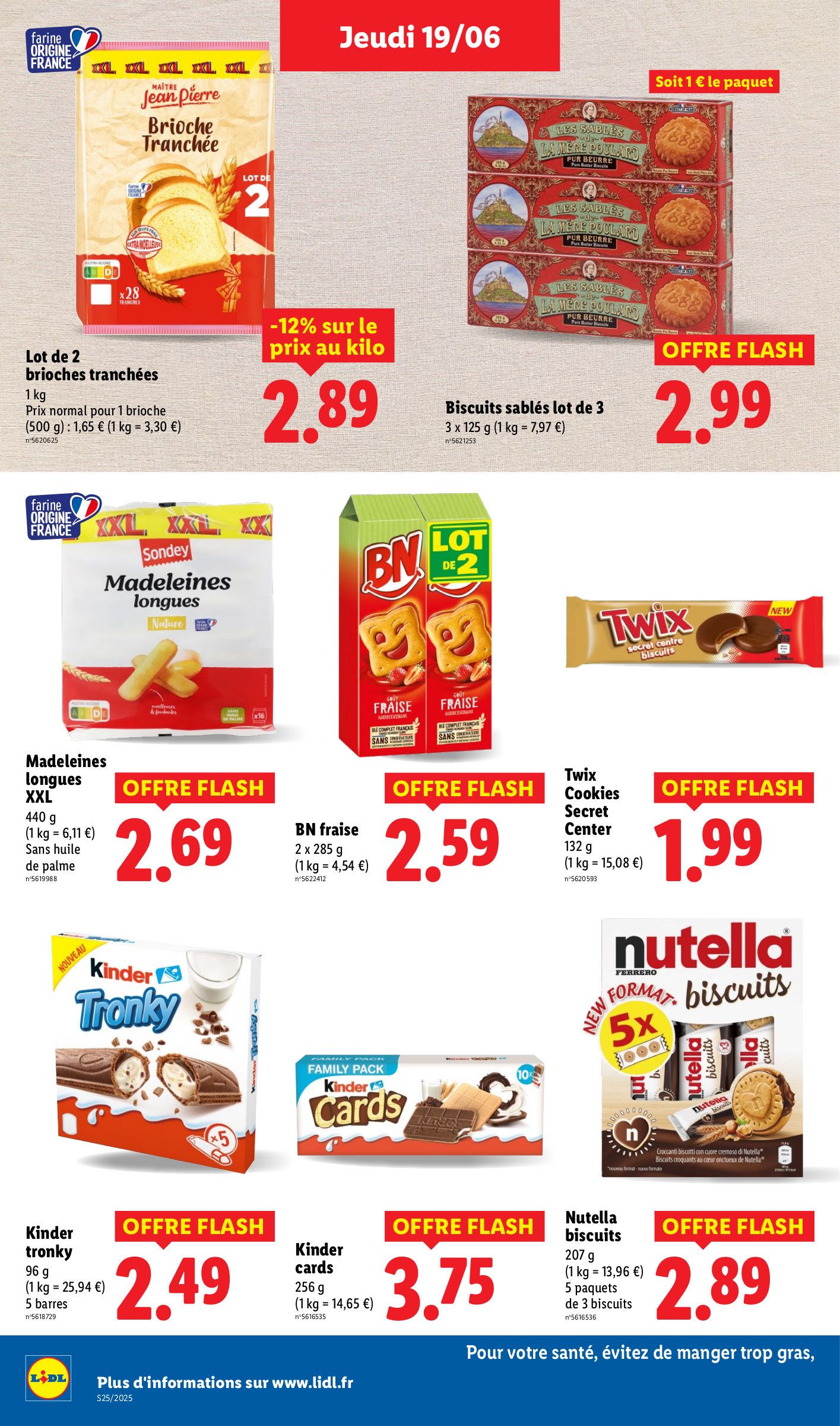 lidl - Catalogue Lidl valable du 19/06 au 25/06 - page: 22