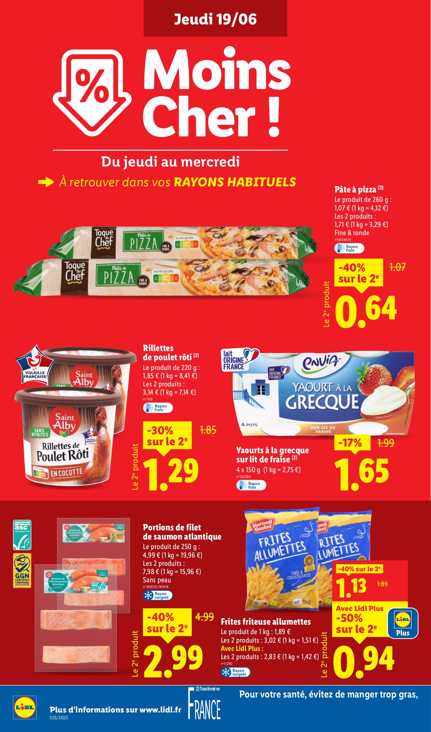 lidl - Catalogue Lidl valable du 19/06 au 25/06 - page: 10