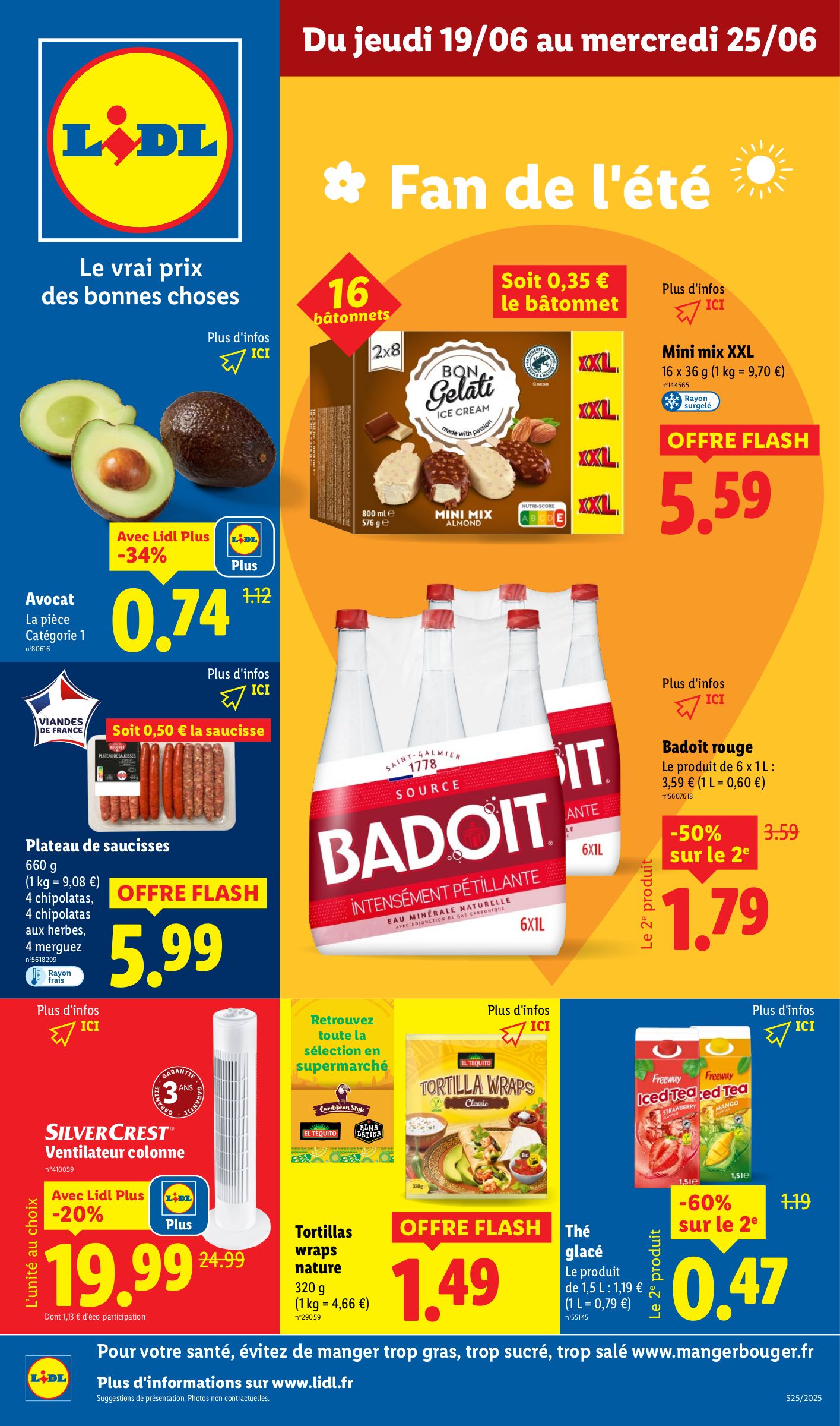 lidl - Catalogue Lidl valable du 19/06 au 25/06