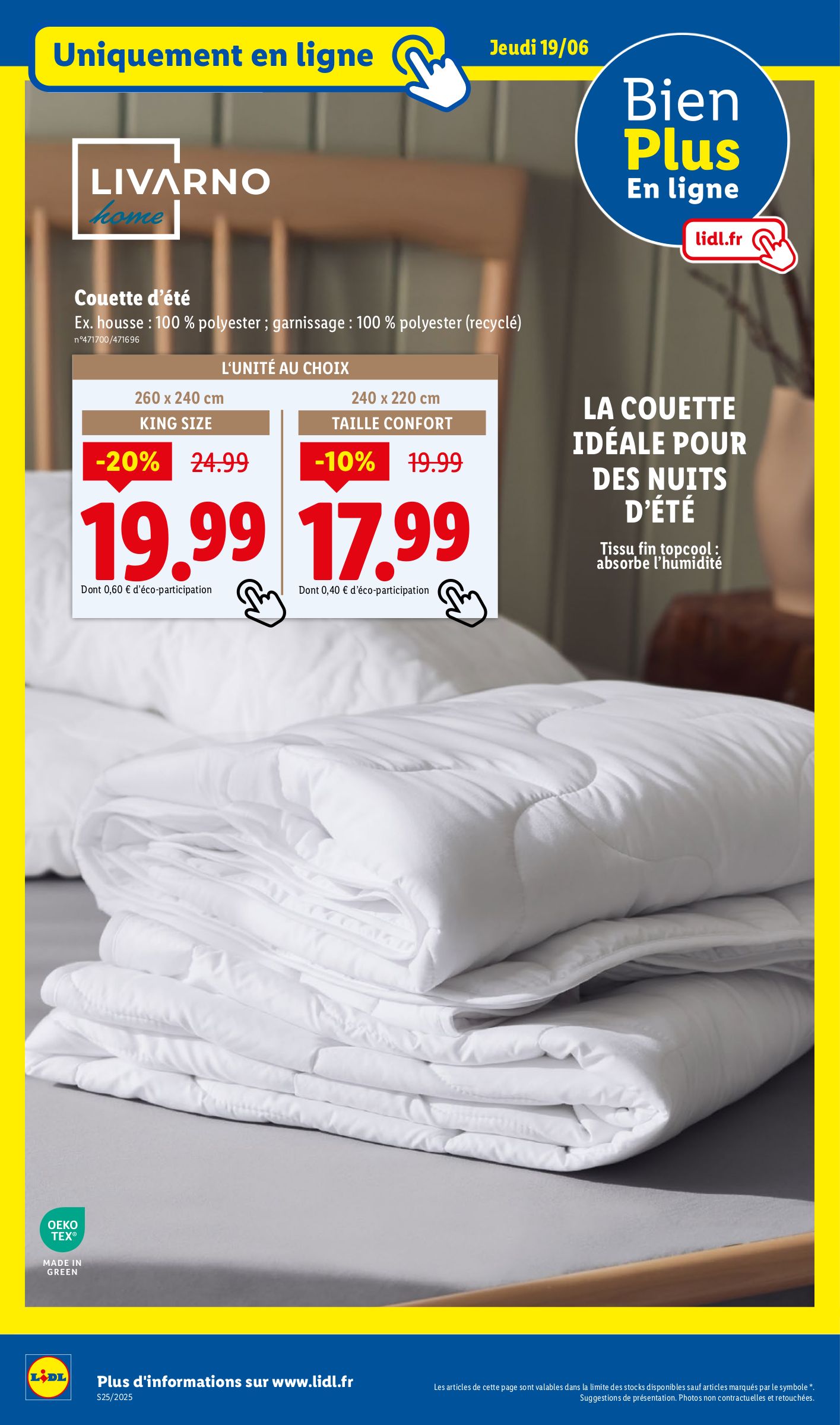 lidl - Catalogue Lidl valable du 19/06 au 25/06 - page: 44