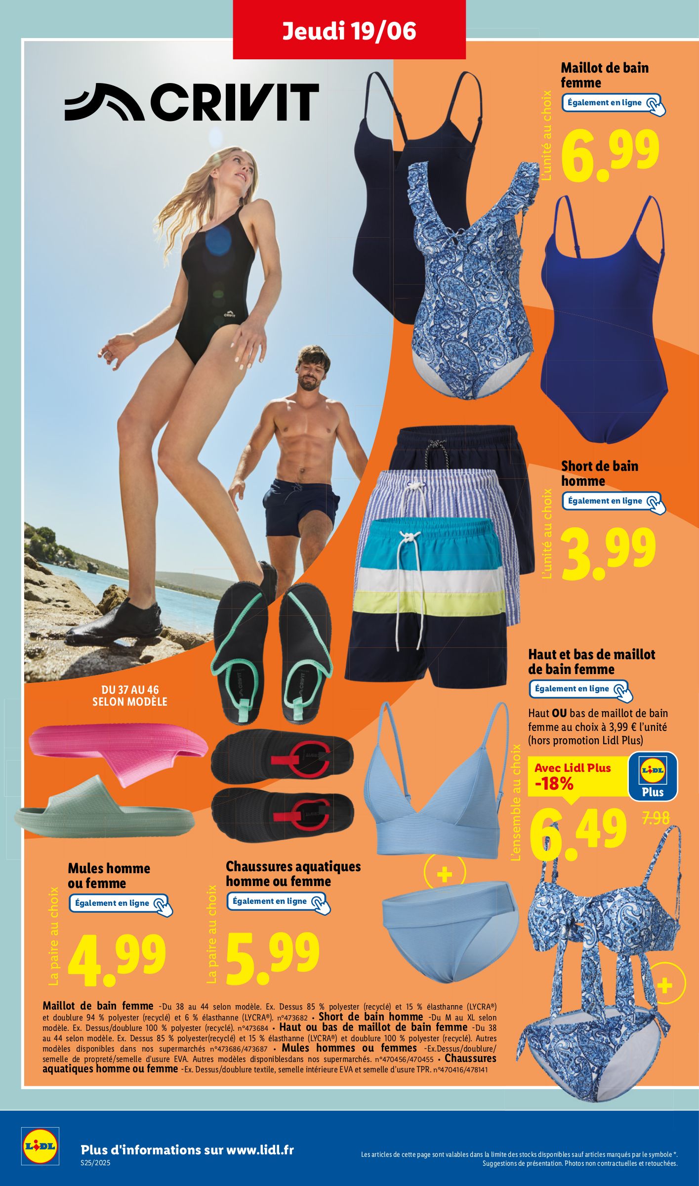 lidl - Catalogue Lidl - Les bonnes affaires de la semaine valable du 16/06 au 19/06 - page: 34 lidl - Catalogue Lidl - Les bonnes affaires de la semaine valable du 16/06 au 19/06 - page: 34