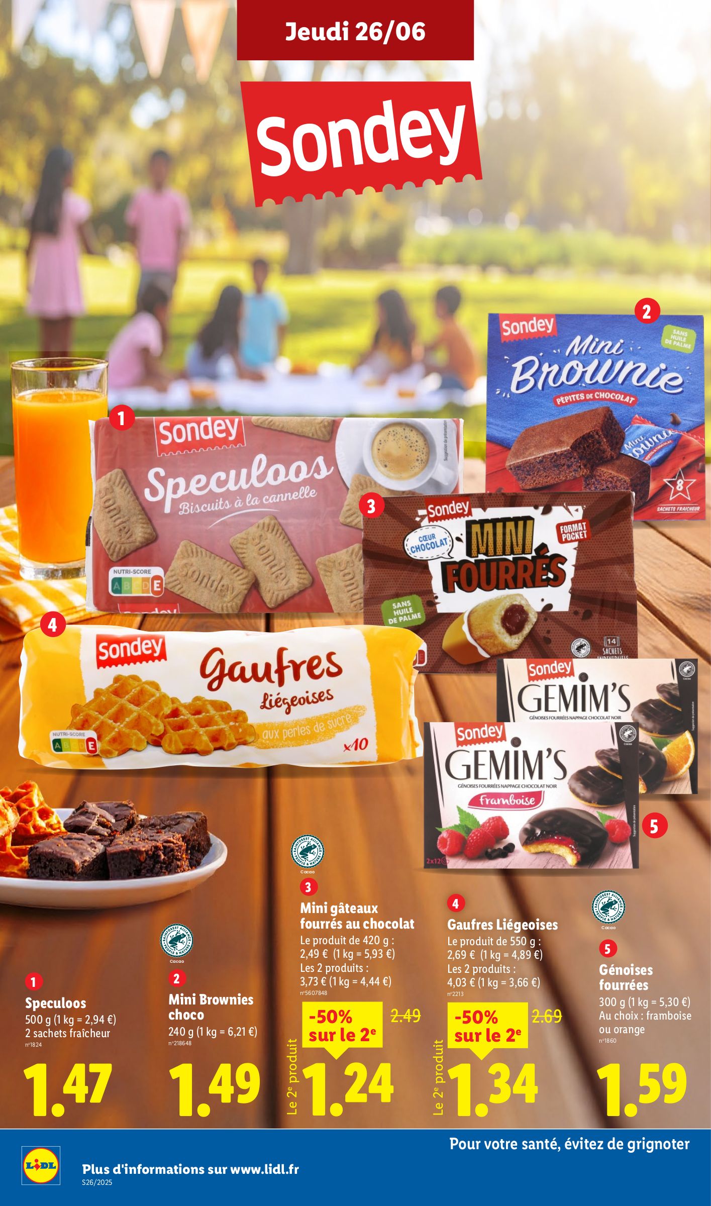 lidl - Catalogue Lidl - Les promos de la semaine valable du 26/06 au 02/07 - page: 8 lidl - Catalogue Lidl - Les promos de la semaine valable du 26/06 au 02/07 - page: 8
