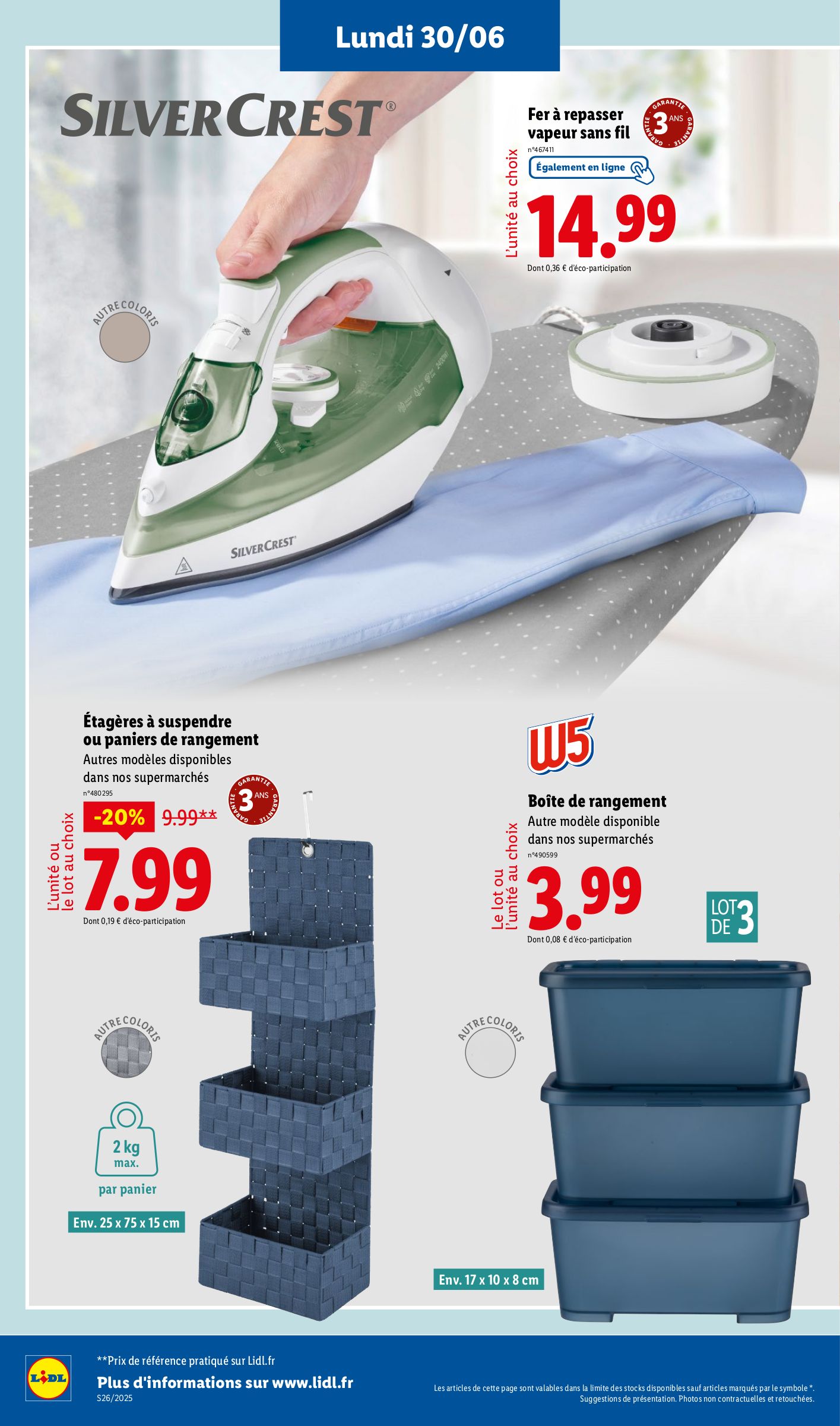 lidl - Catalogue Lidl - Les promos de la semaine valable du 26/06 au 02/07 - page: 72 lidl - Catalogue Lidl - Les promos de la semaine valable du 26/06 au 02/07 - page: 72