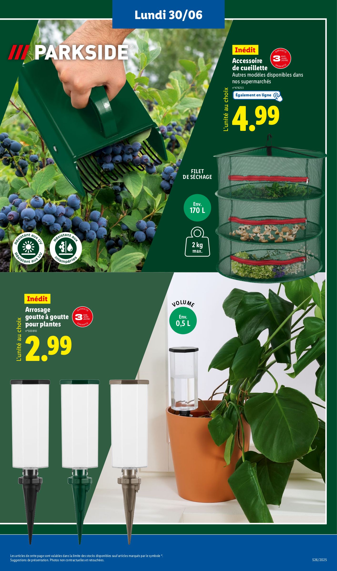 lidl - Catalogue Lidl - Les bonnes affaires de la semaine valable du 30/06 au 03/07 - page: 7 lidl - Catalogue Lidl - Les bonnes affaires de la semaine valable du 30/06 au 03/07 - page: 7