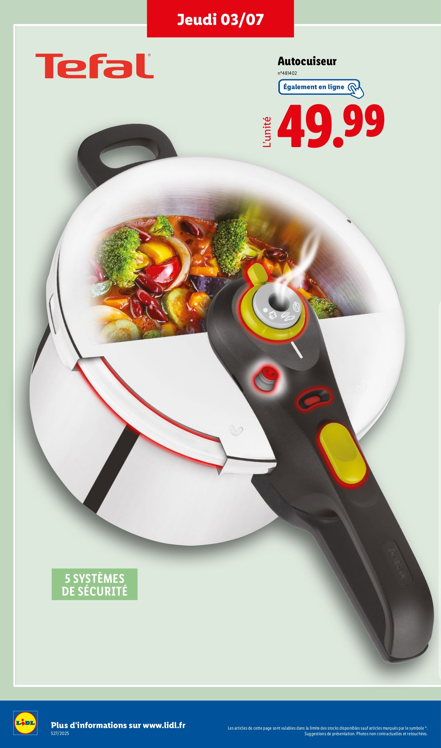 lidl - Catalogue Lidl - Les bonnes affaires de la semaine valable du 03/07 au 07/07 - page: 10 lidl - Catalogue Lidl - Les bonnes affaires de la semaine valable du 03/07 au 07/07 - page: 10