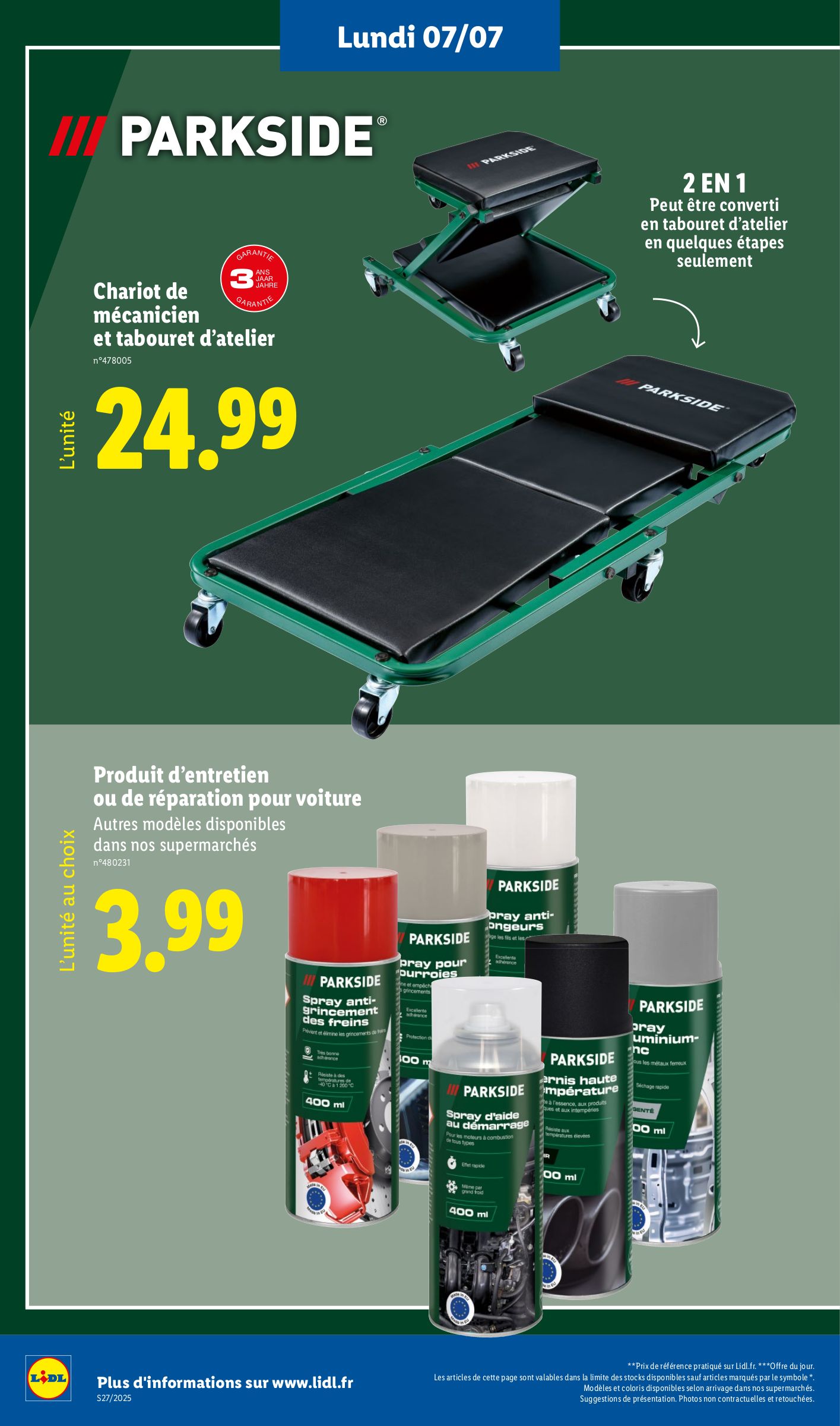 lidl - Catalogue Lidl - Les bonnes affaires de la semaine valable du 03/07 au 07/07 - page: 30 lidl - Catalogue Lidl - Les bonnes affaires de la semaine valable du 03/07 au 07/07 - page: 30
