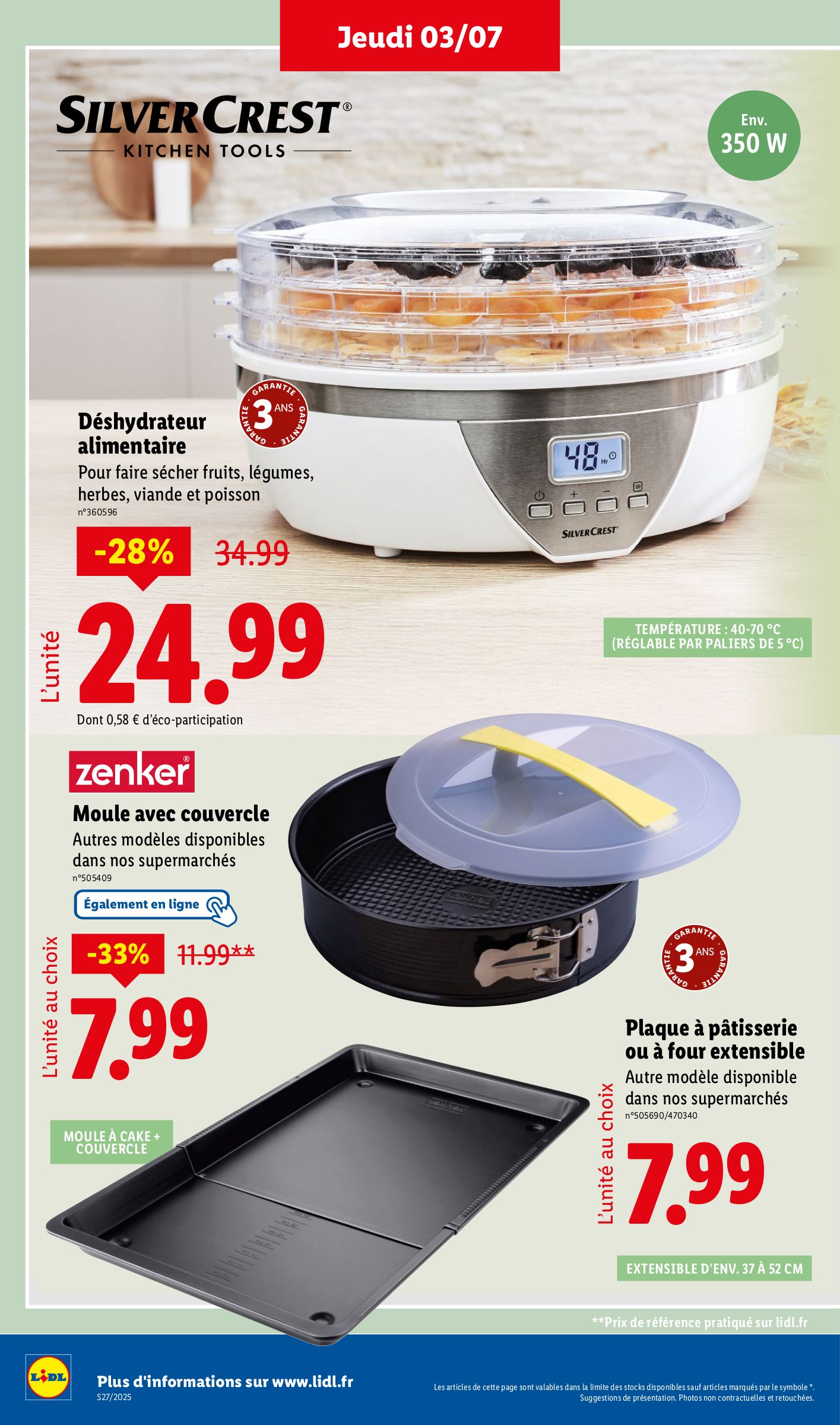 lidl - Catalogue Lidl - Les bonnes affaires de la semaine valable du 03/07 au 07/07 - page: 12 lidl - Catalogue Lidl - Les bonnes affaires de la semaine valable du 03/07 au 07/07 - page: 12