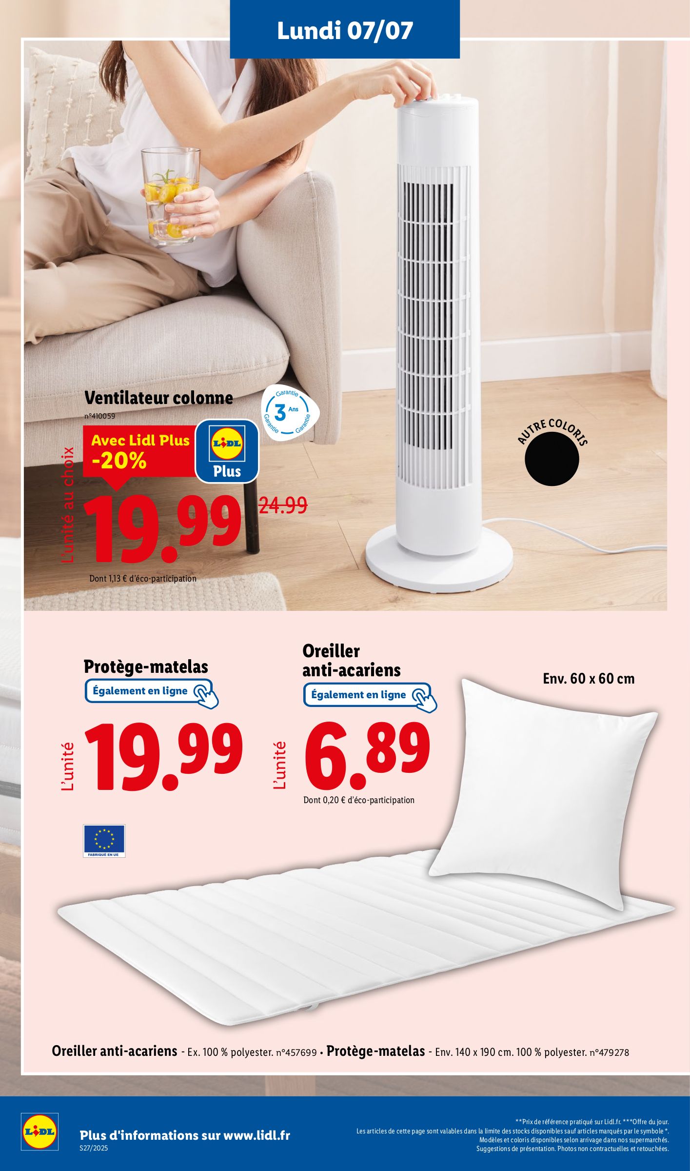 lidl - Catalogue Lidl - Les bonnes affaires de la semaine valable du 03/07 au 07/07 - page: 34 lidl - Catalogue Lidl - Les bonnes affaires de la semaine valable du 03/07 au 07/07 - page: 34