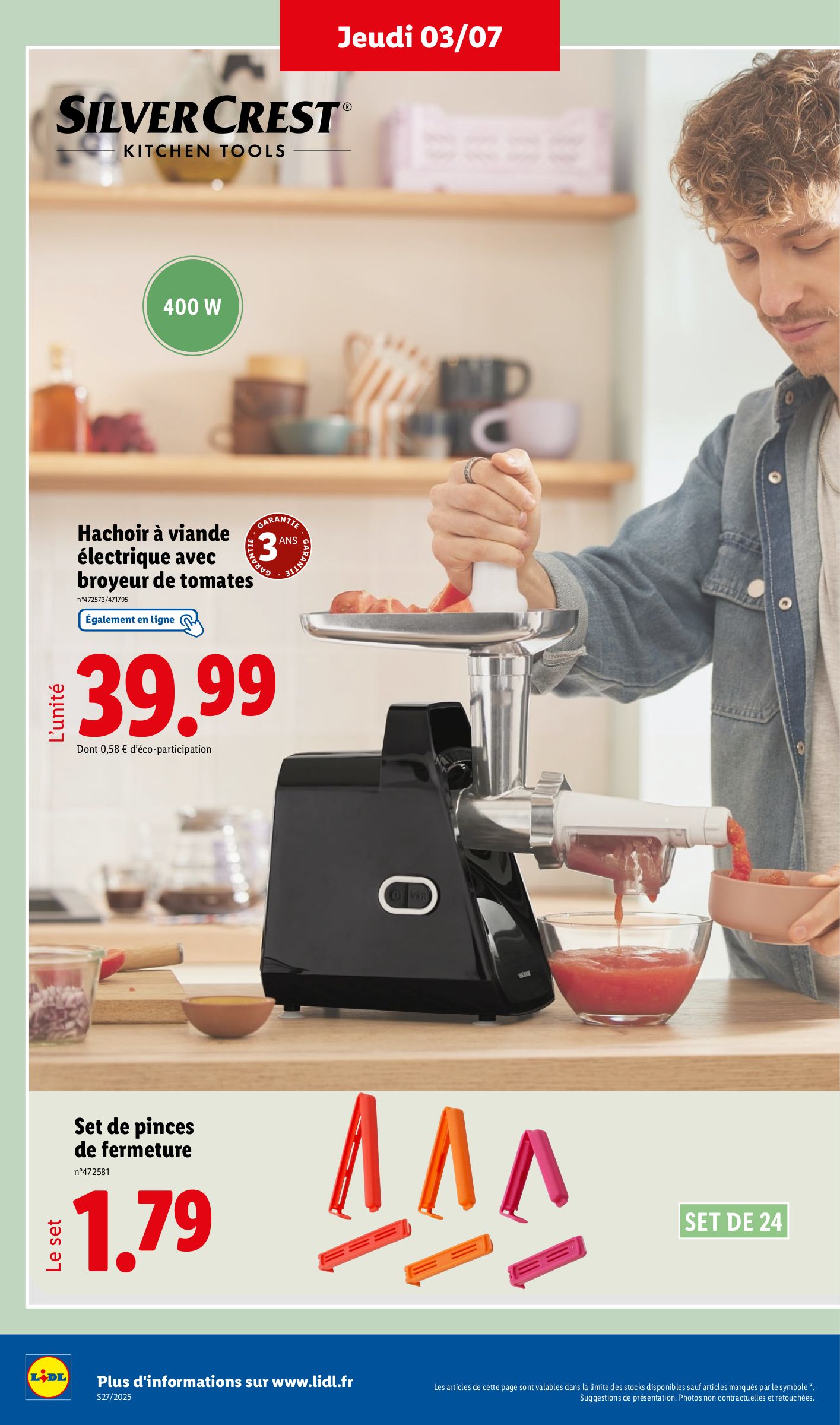 lidl - Catalogue Lidl - Les bonnes affaires de la semaine valable du 03/07 au 07/07 - page: 14 lidl - Catalogue Lidl - Les bonnes affaires de la semaine valable du 03/07 au 07/07 - page: 14