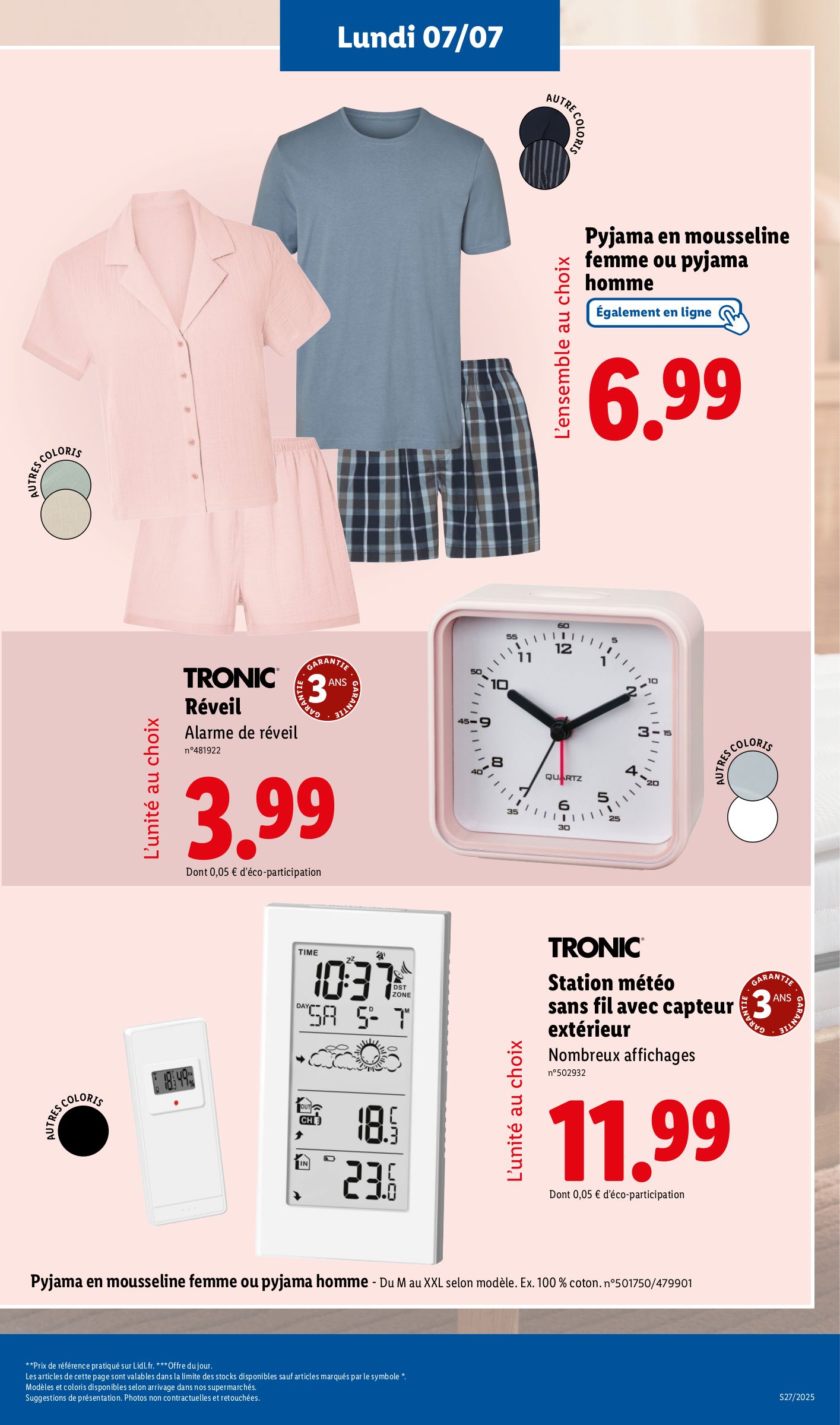 lidl - Catalogue Lidl - Les bonnes affaires de la semaine valable du 03/07 au 07/07 - page: 33 lidl - Catalogue Lidl - Les bonnes affaires de la semaine valable du 03/07 au 07/07 - page: 33