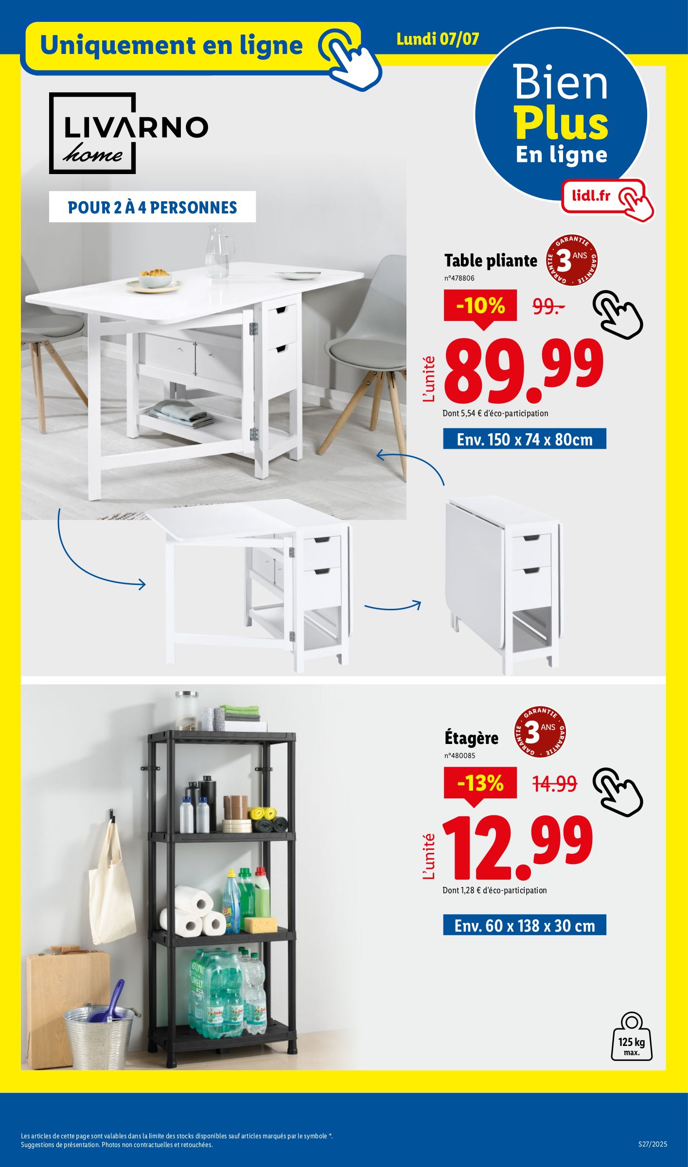 lidl - Catalogue Lidl - Les bonnes affaires de la semaine valable du 03/07 au 07/07 - page: 43 lidl - Catalogue Lidl - Les bonnes affaires de la semaine valable du 03/07 au 07/07 - page: 43