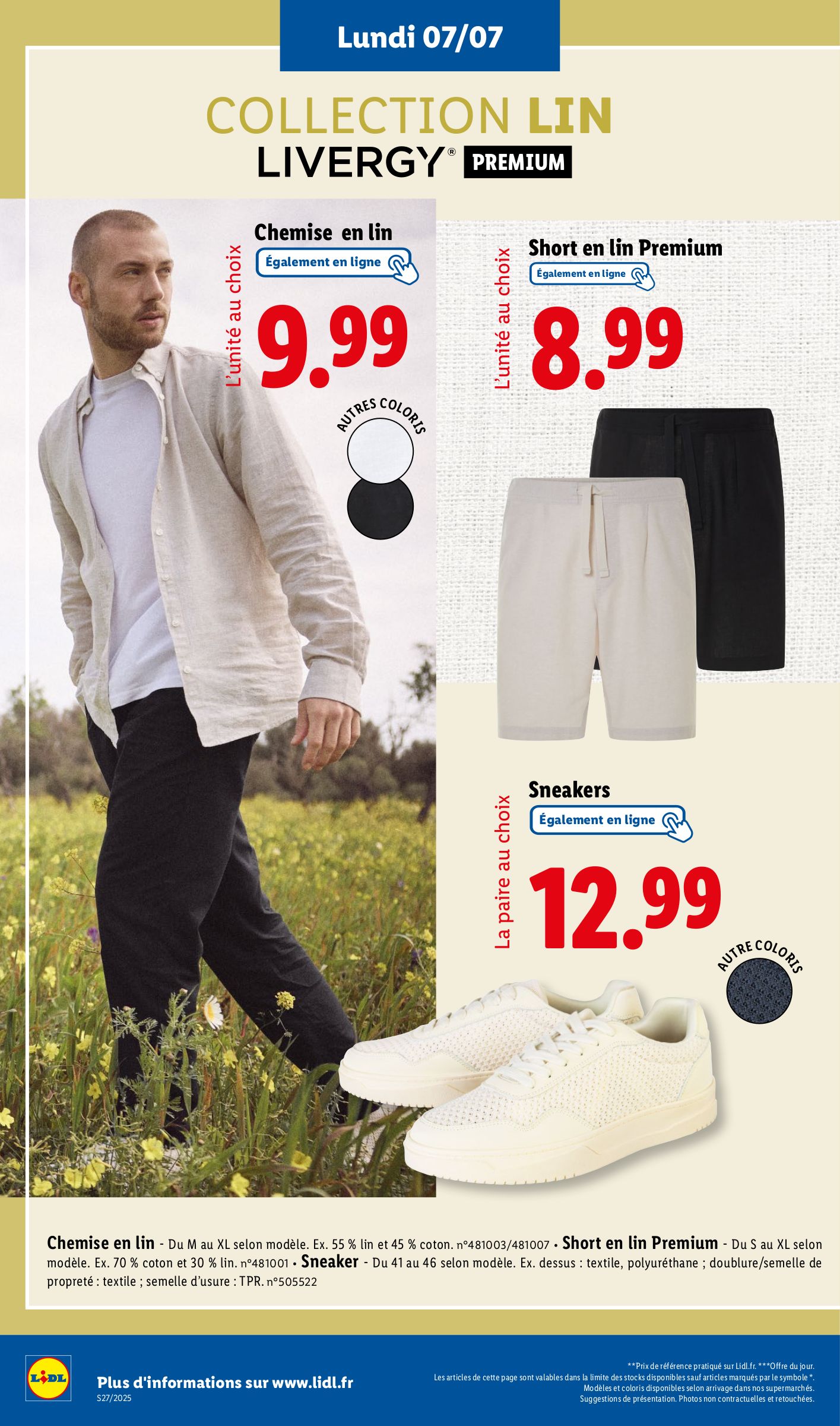 lidl - Catalogue Lidl - Les bonnes affaires de la semaine valable du 03/07 au 07/07 - page: 38 lidl - Catalogue Lidl - Les bonnes affaires de la semaine valable du 03/07 au 07/07 - page: 38