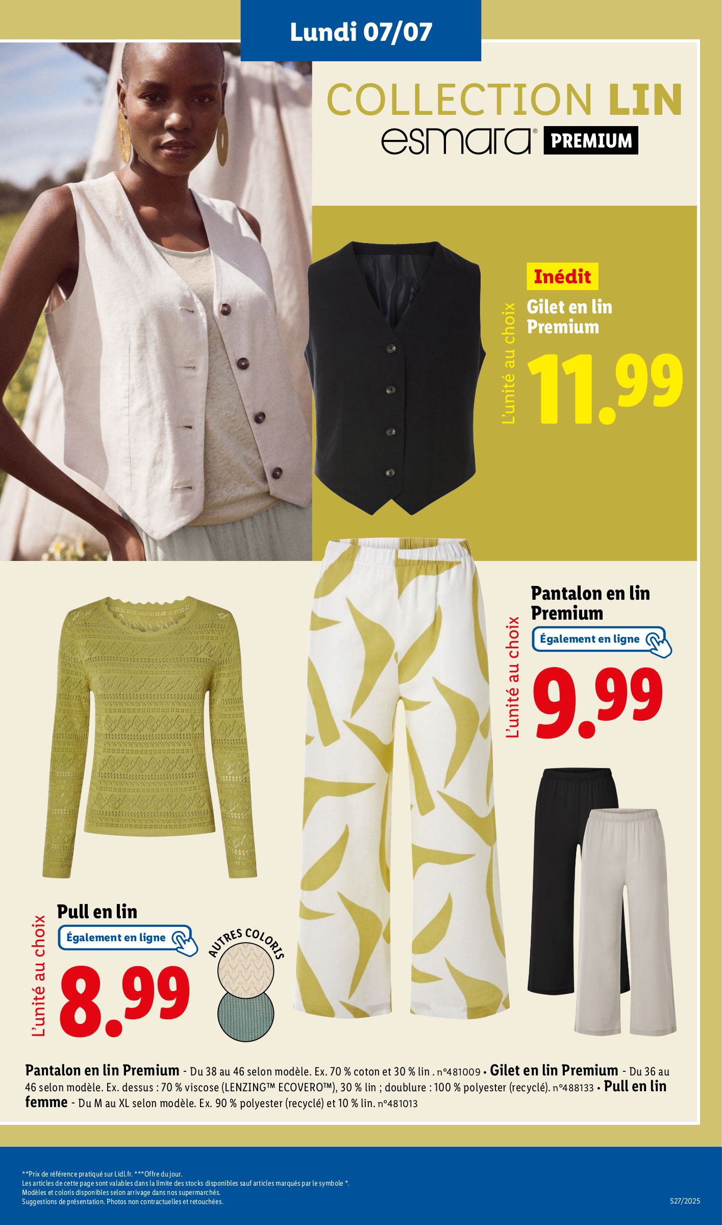 lidl - Catalogue Lidl - Les bonnes affaires de la semaine valable du 03/07 au 07/07 - page: 37 lidl - Catalogue Lidl - Les bonnes affaires de la semaine valable du 03/07 au 07/07 - page: 37
