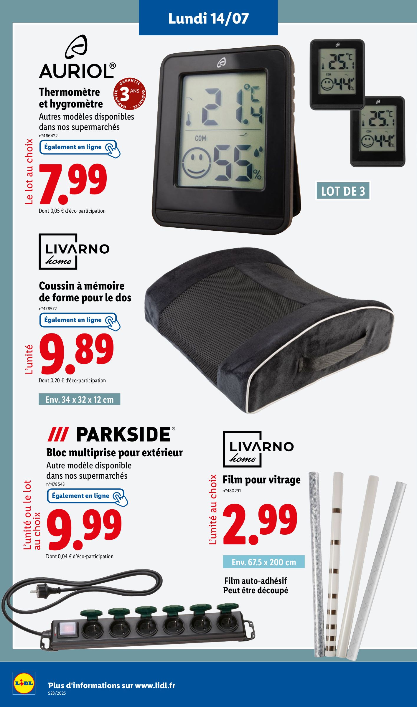 lidl - Catalogue Lidl valable du 10/07 au 16/07 - page: 62 lidl - Catalogue Lidl valable du 10/07 au 16/07 - page: 62