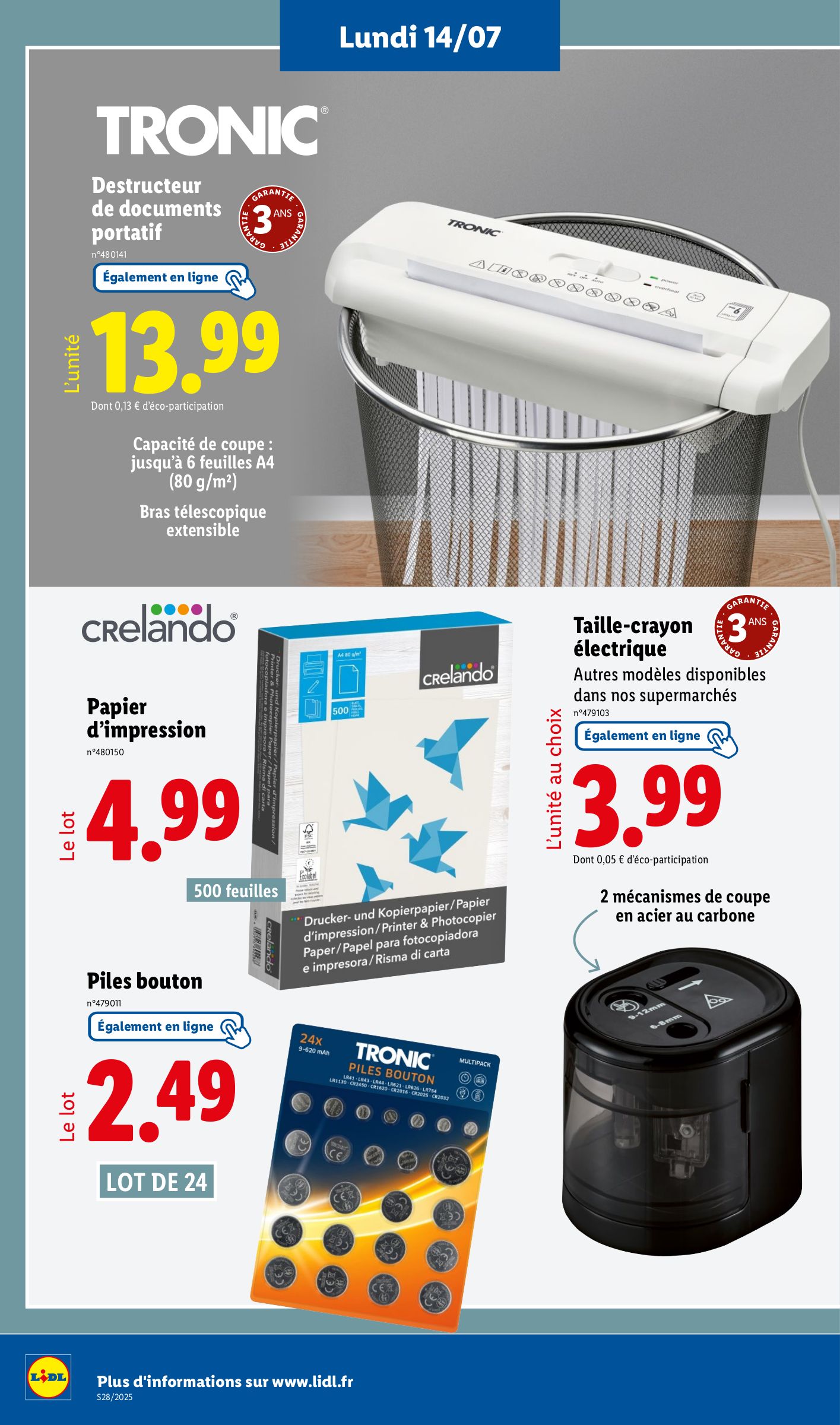 lidl - Catalogue Lidl valable du 10/07 au 16/07 - page: 60 lidl - Catalogue Lidl valable du 10/07 au 16/07 - page: 60